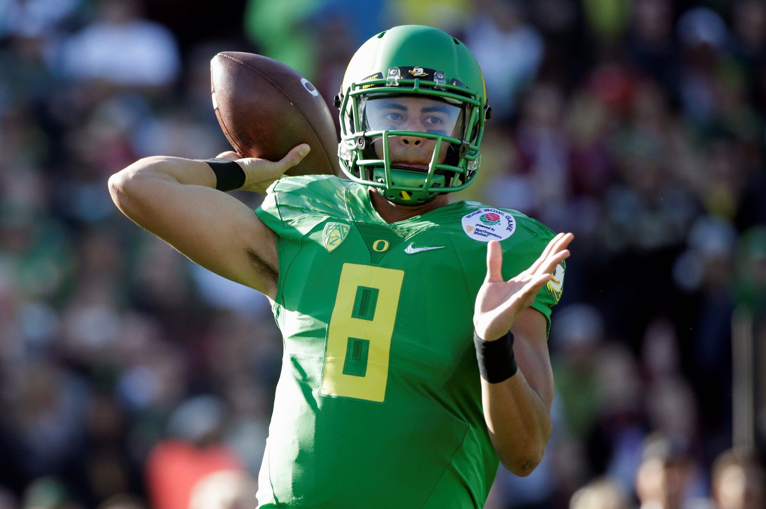 Redskins GM Scot McCloughan: Marcus Mariota in play with team's top draft  pick - Washington Times