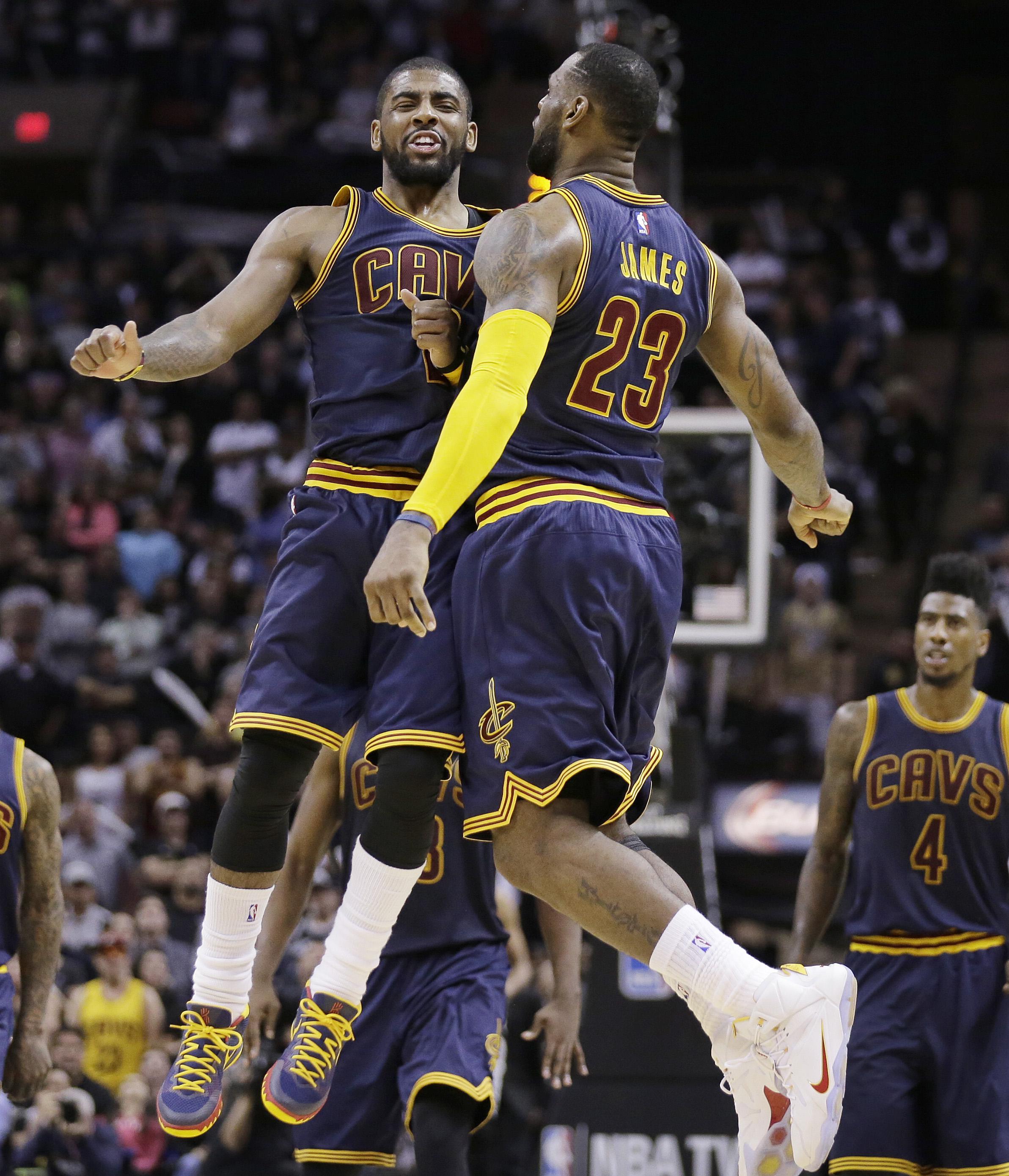 Irving Has Career High 57 Cavs Beat Spurs 128 125 In Ot