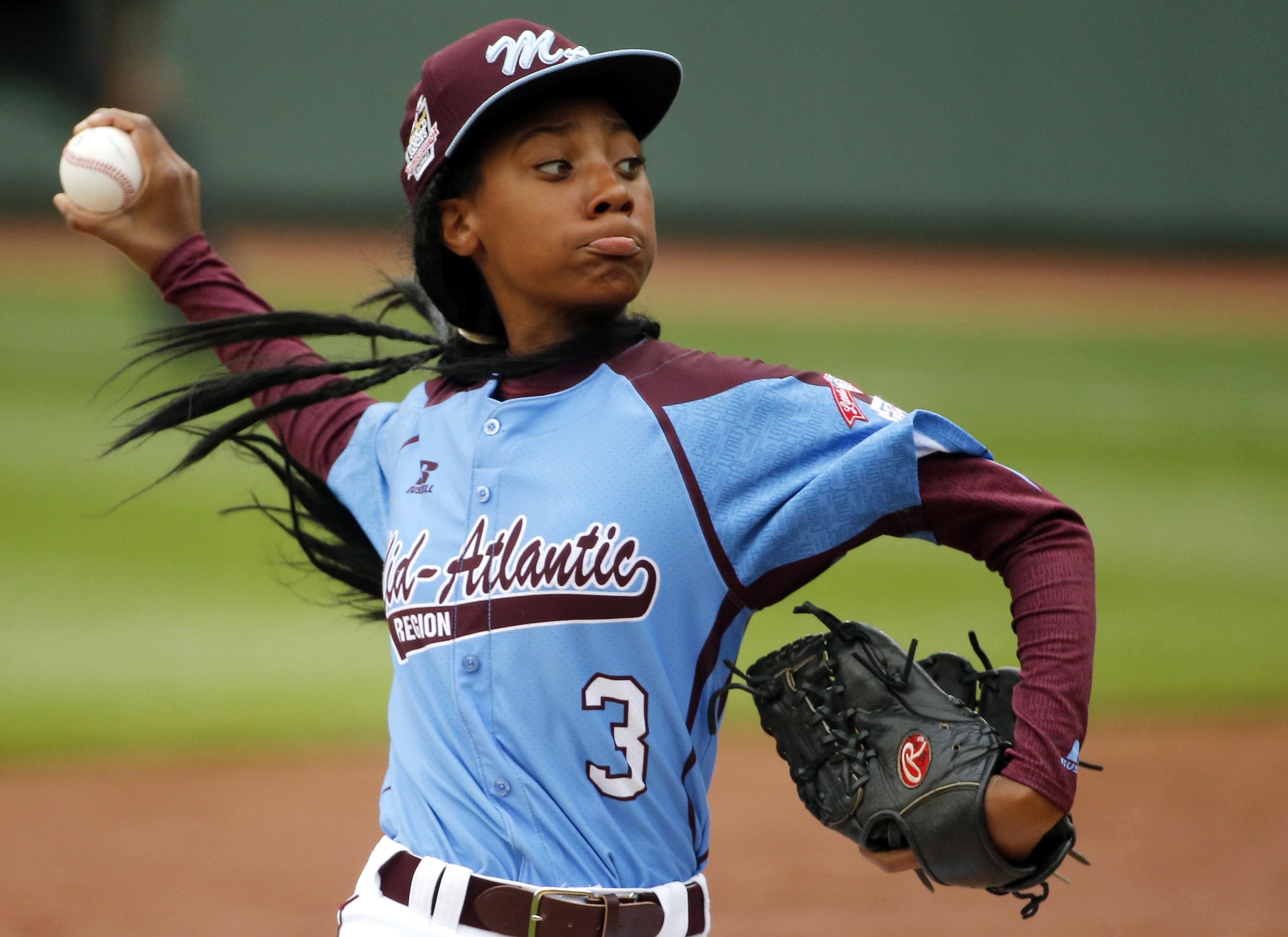 Mo'ne Davis asks to REINSTATE Bloomsburg University's Joey Casselberry