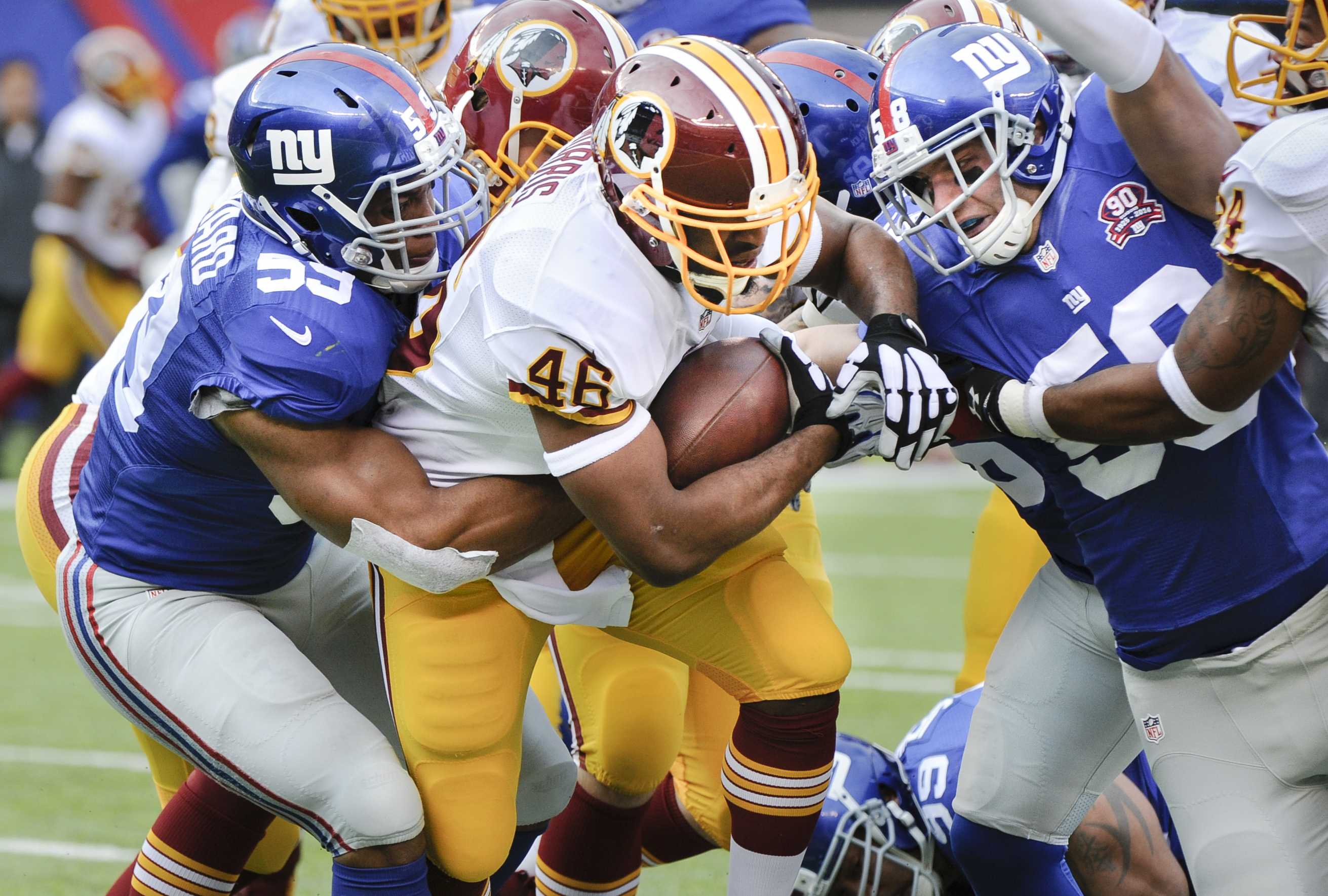 Redskins RB Alfred Morris excited about Bill Callahan's power running  scheme - Washington Times