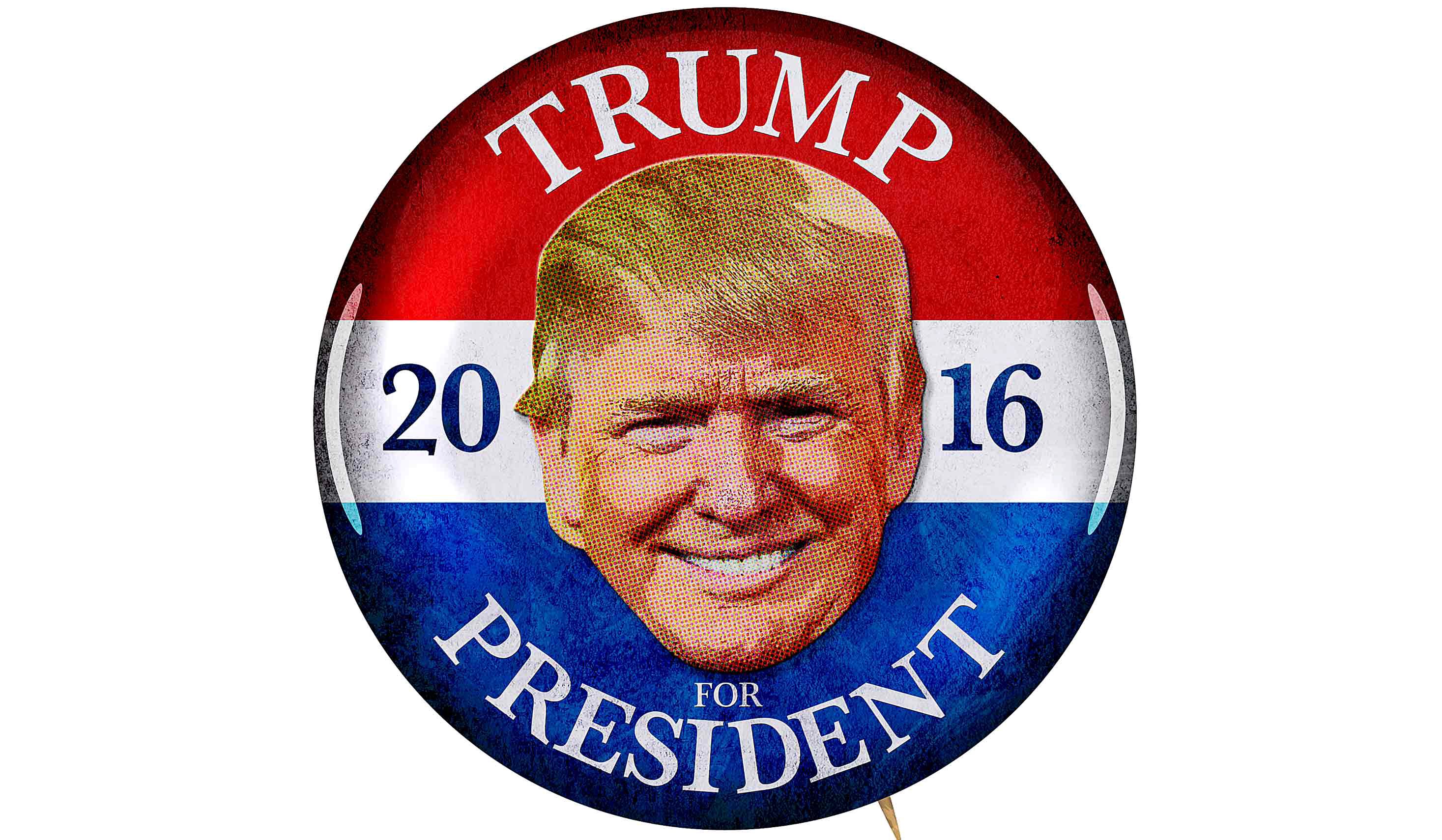 2016 election pins