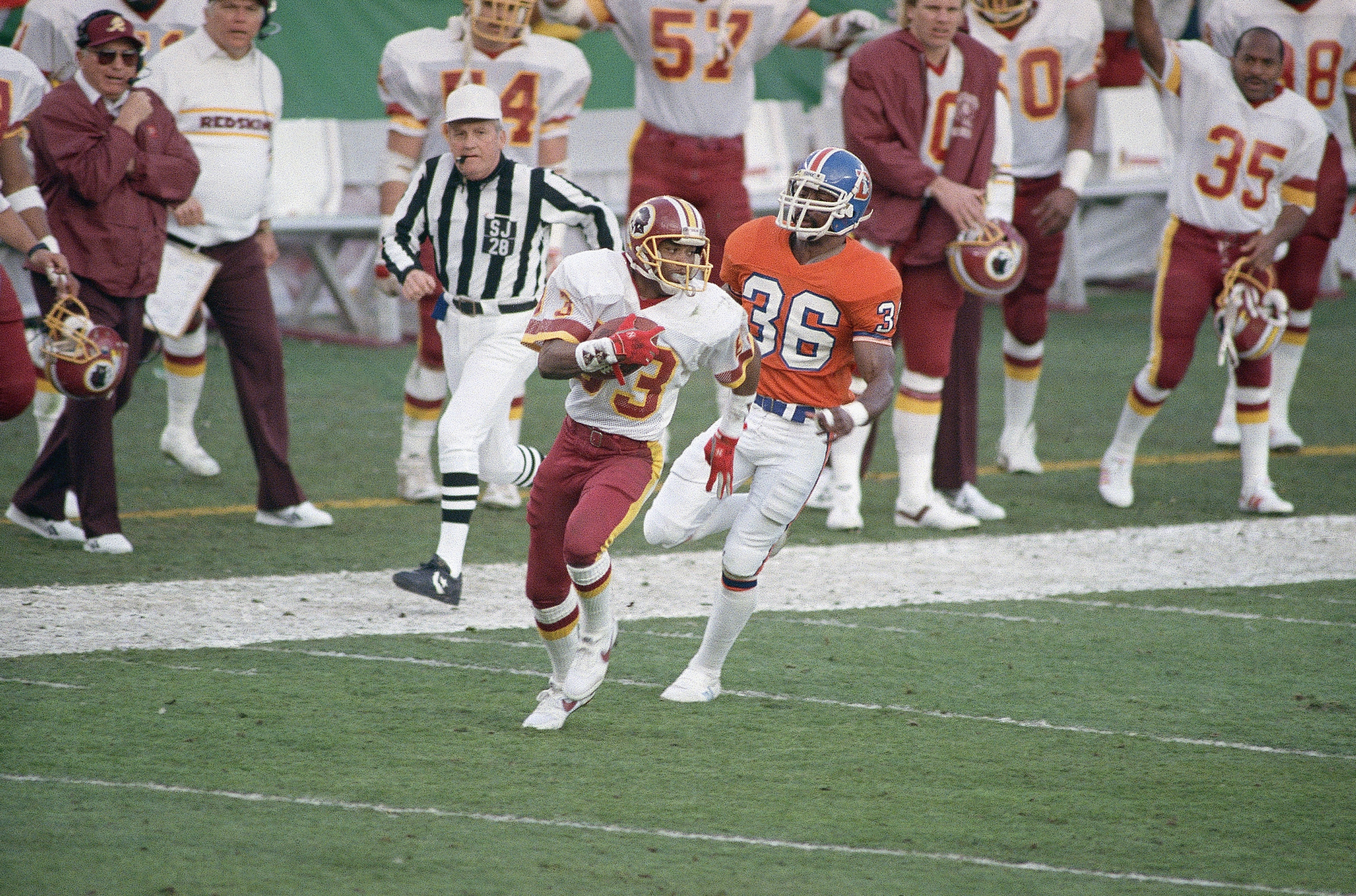 EVERY WASHINGTON REDSKINS SUPER BOWL TOUCHDOWN 