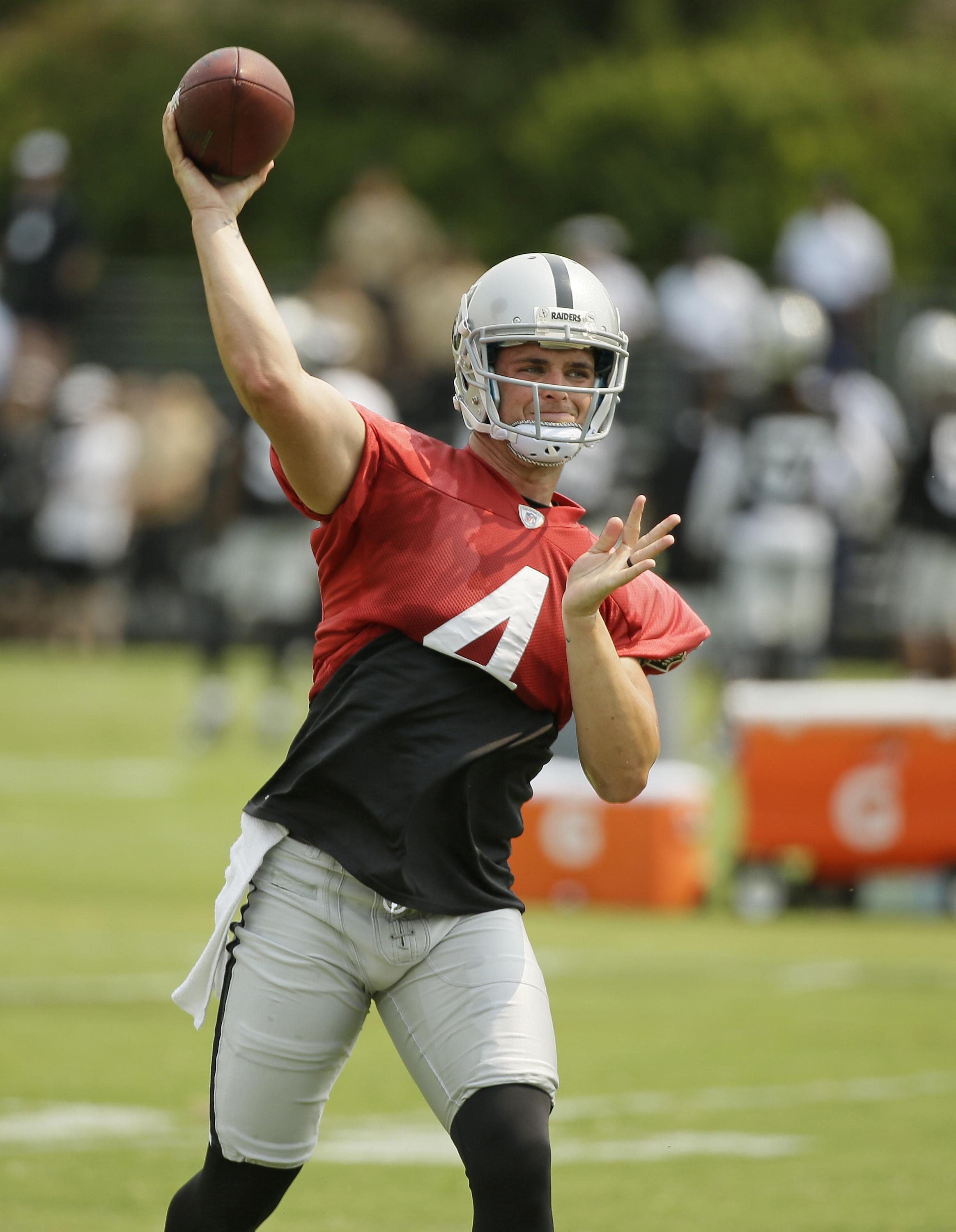 derek carr practice jersey