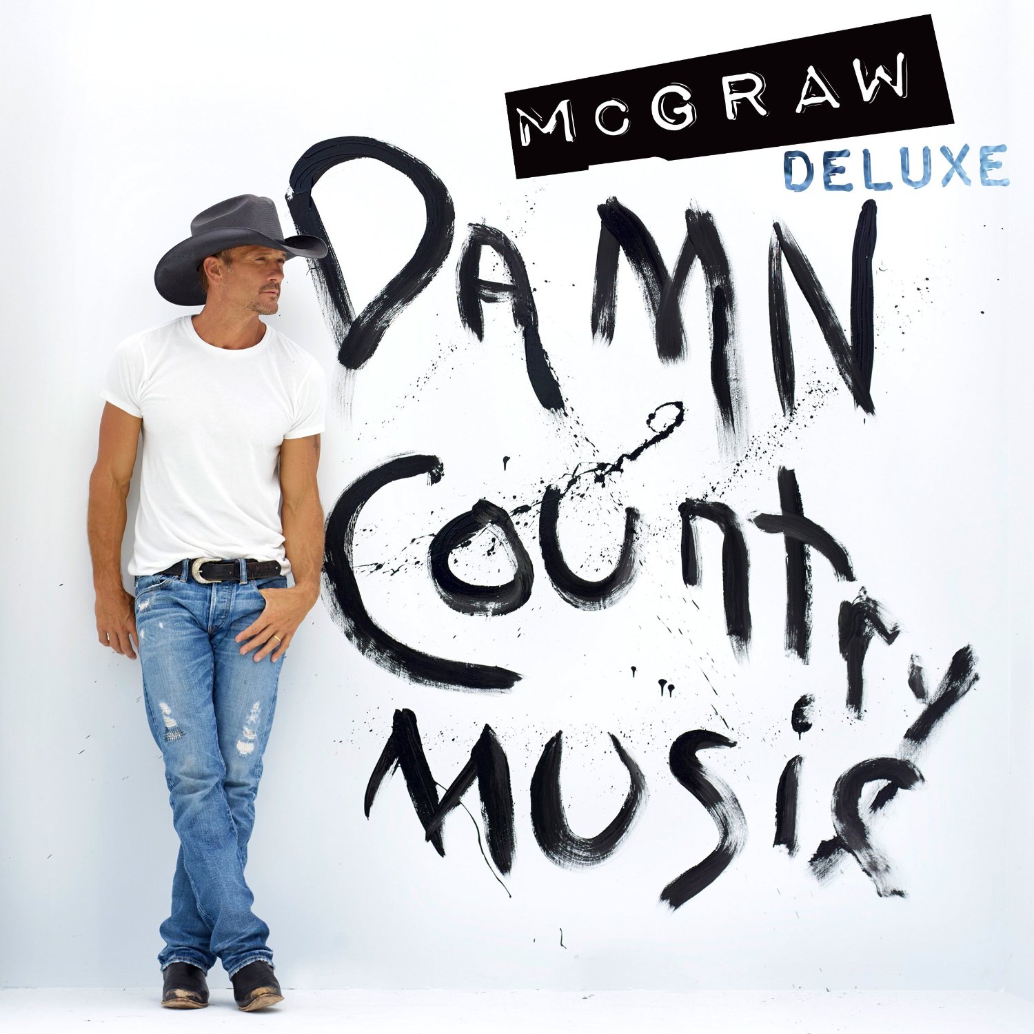 J.SKEY Mens Single-Review-Tim-McGraw,-Damn-Country-Music-White Training Shoes for Mens