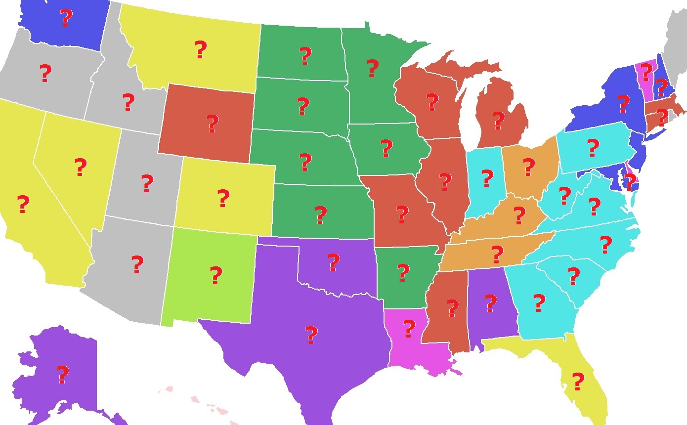 kondensator Fængsling mikrocomputer Quiz: If you think you know each of the 50 states, here's more! -  Washington Times