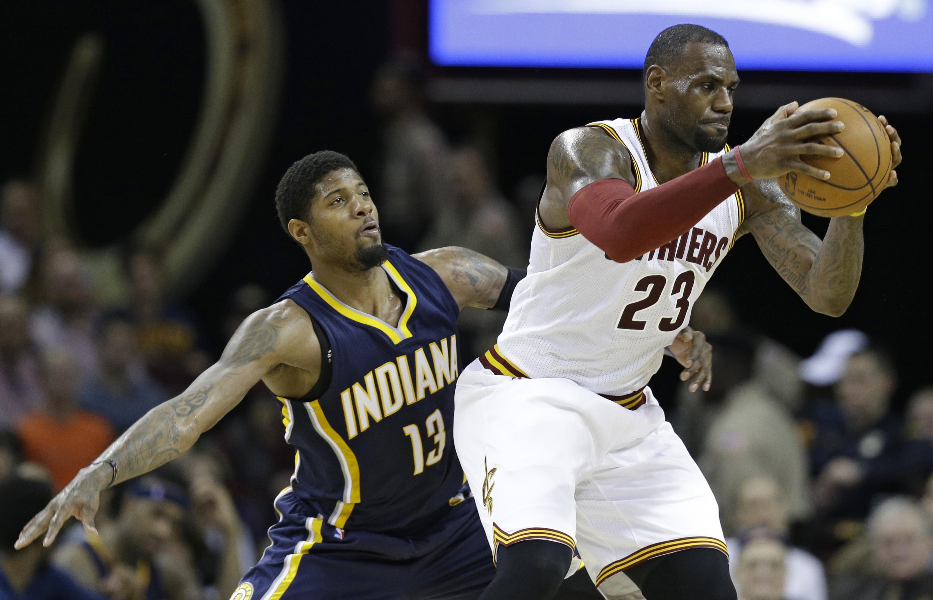 Lebron Scores 33 As Cavaliers Hold Off Pacers 100 96 Washington Times