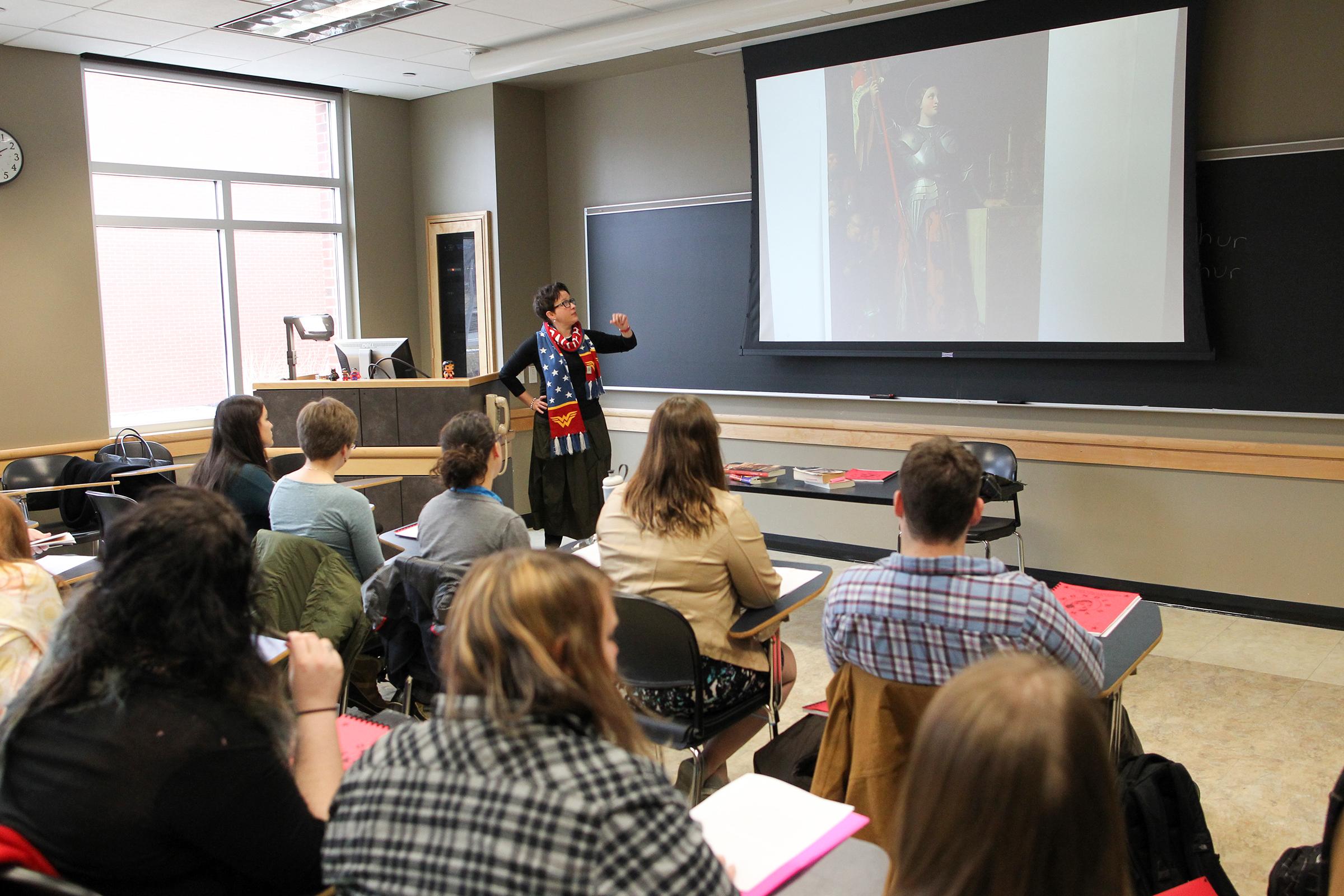 University of Iowa class studies iconic female hero Washington Times