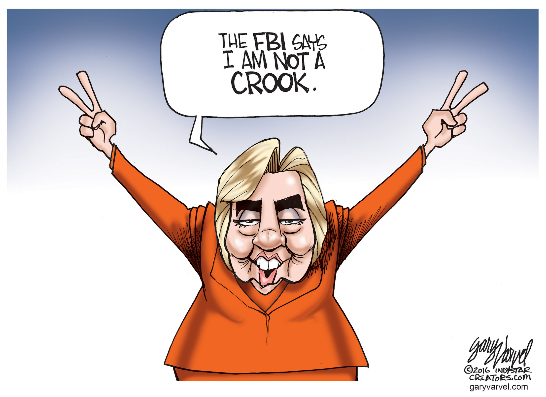 Political Cartoons Campaigns And Elections The Fbi Says I Am Not A Crook Washington Times