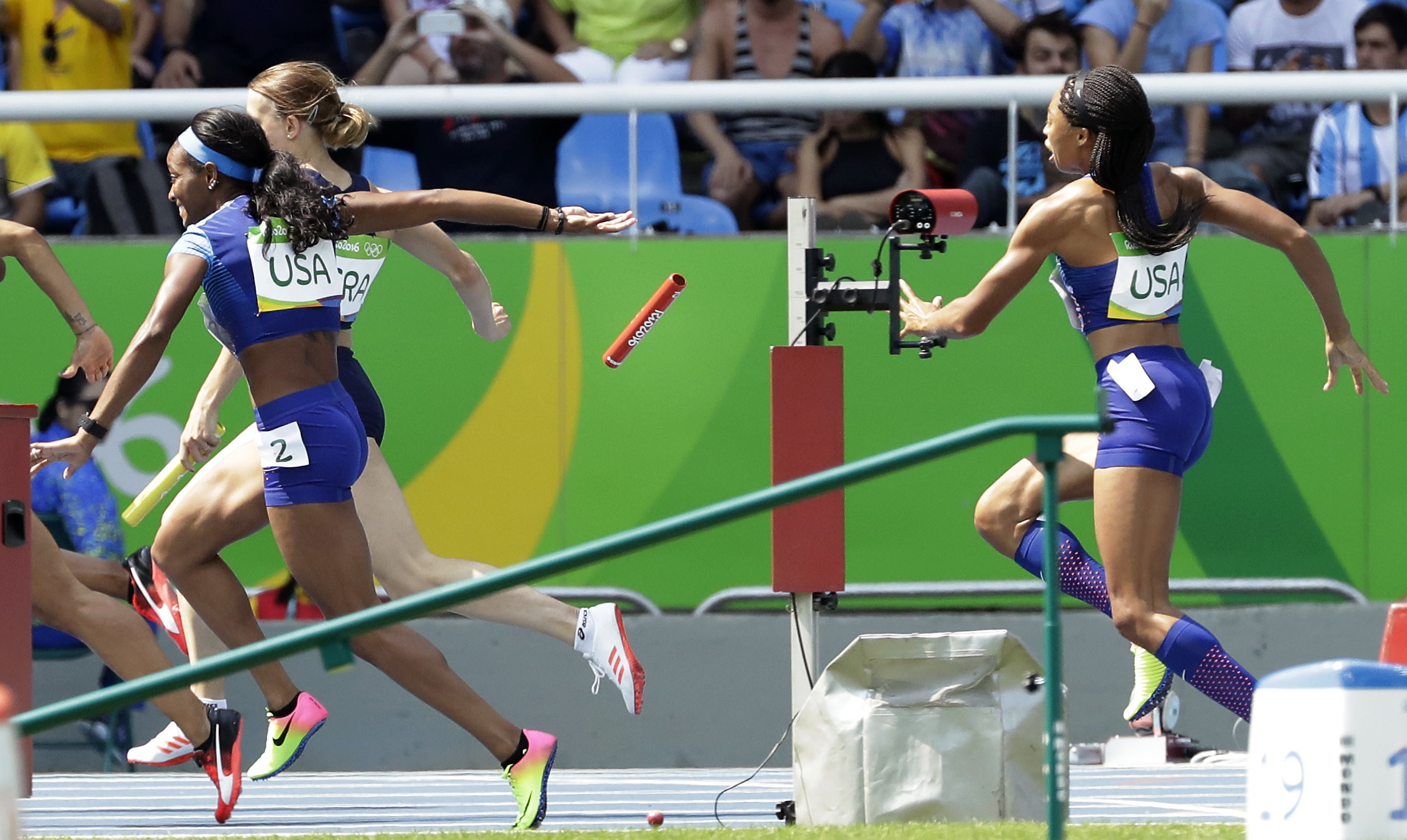 Bobble leads to a rerun on another crazy day for U.S. relays - Washington  Times, image size:2249x1343