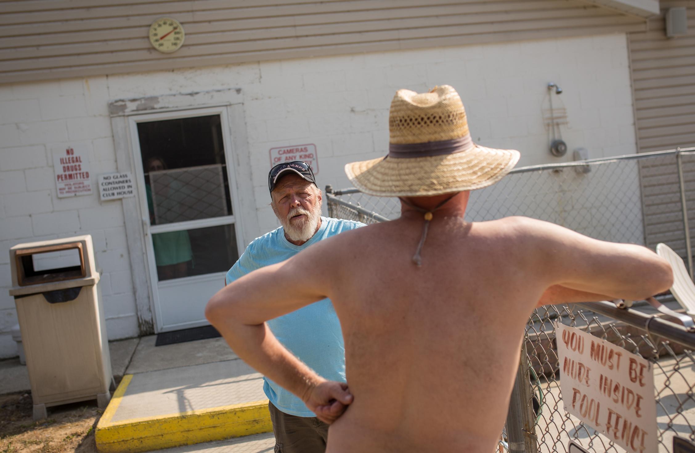 Nudity a way of life at campground in North Adams
