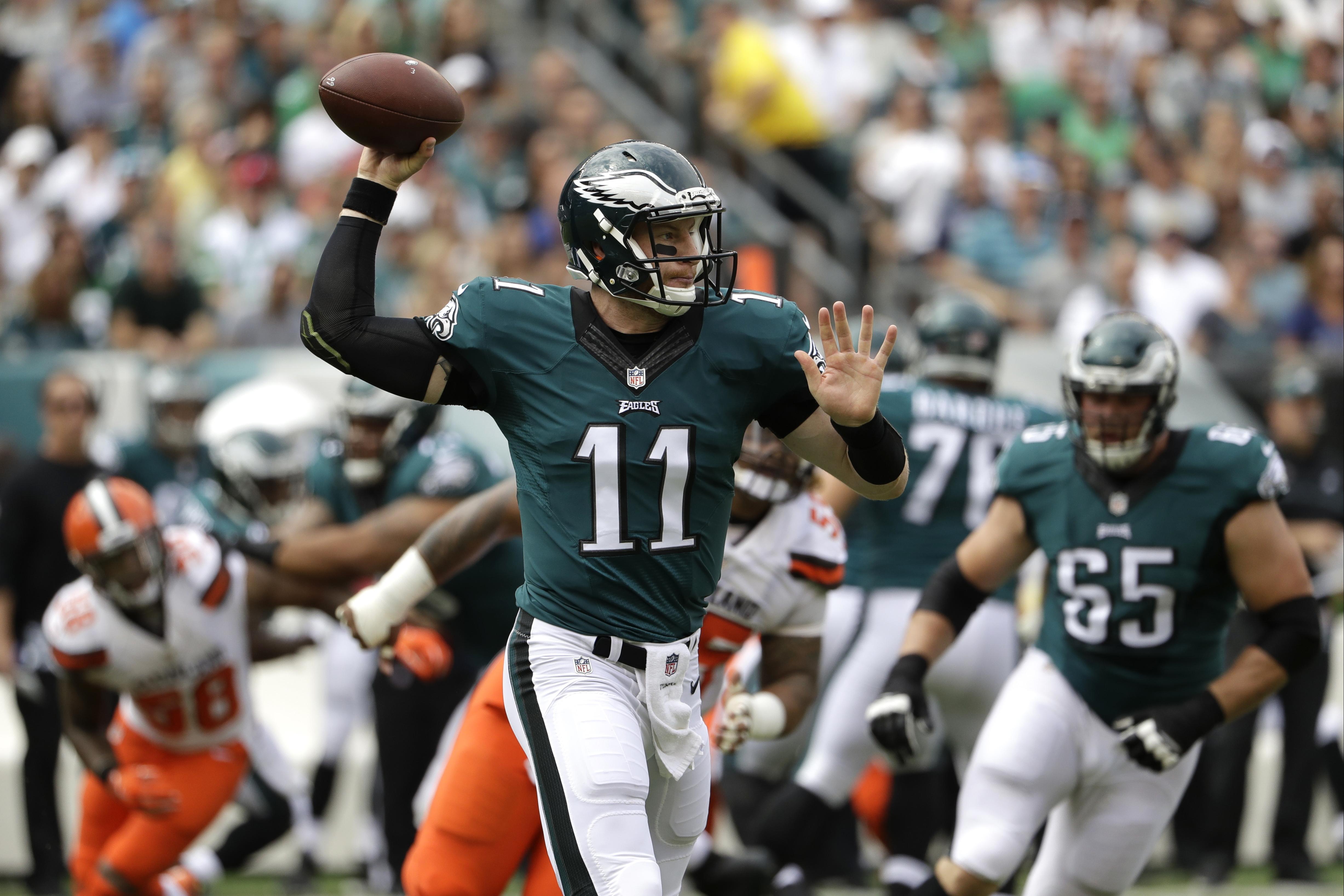 Carson Wentz wins Philly over in NFL debut - Washington Times