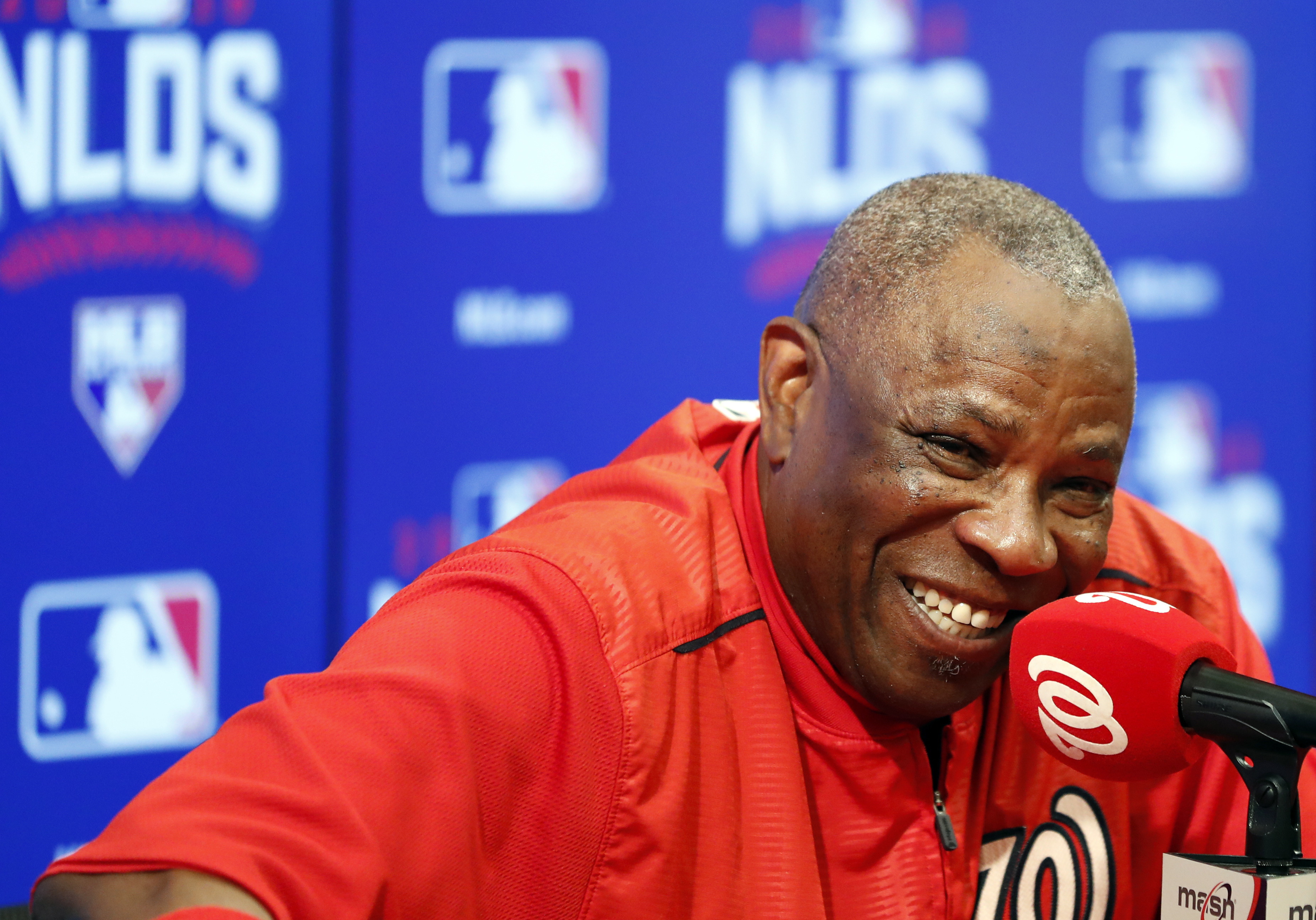 Dusty Baker and the Nationals would like the fans to cheer more