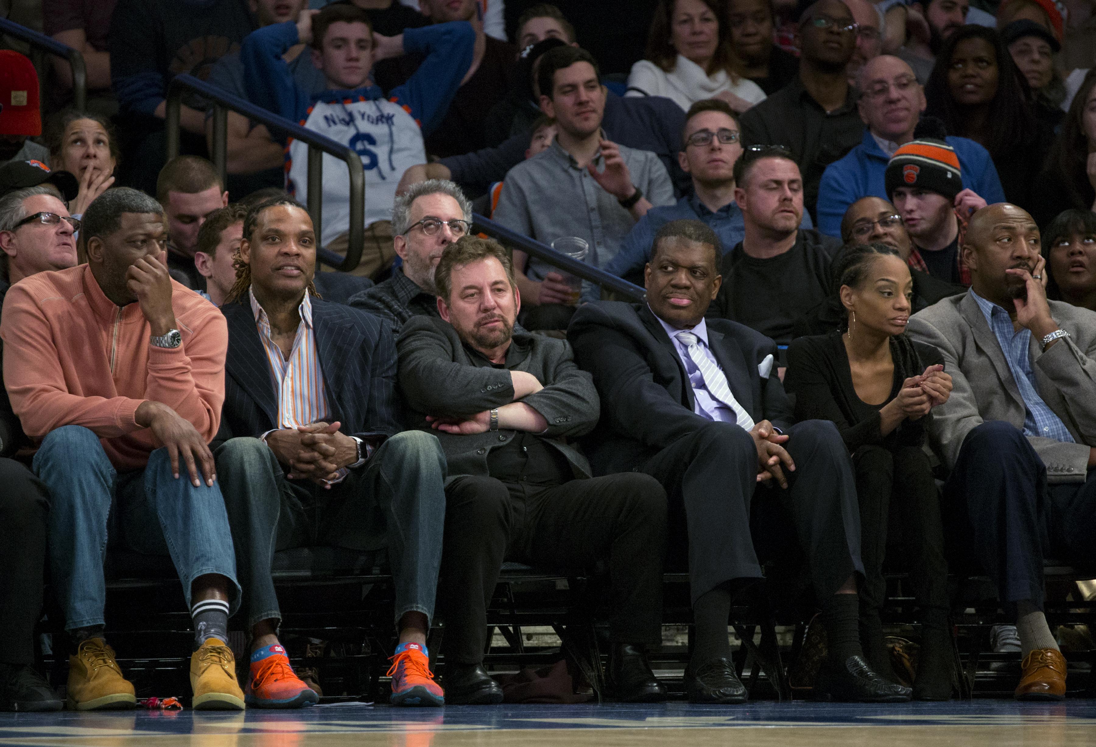 Michael Jordan and Adam Silver Met With James Dolan and Charles