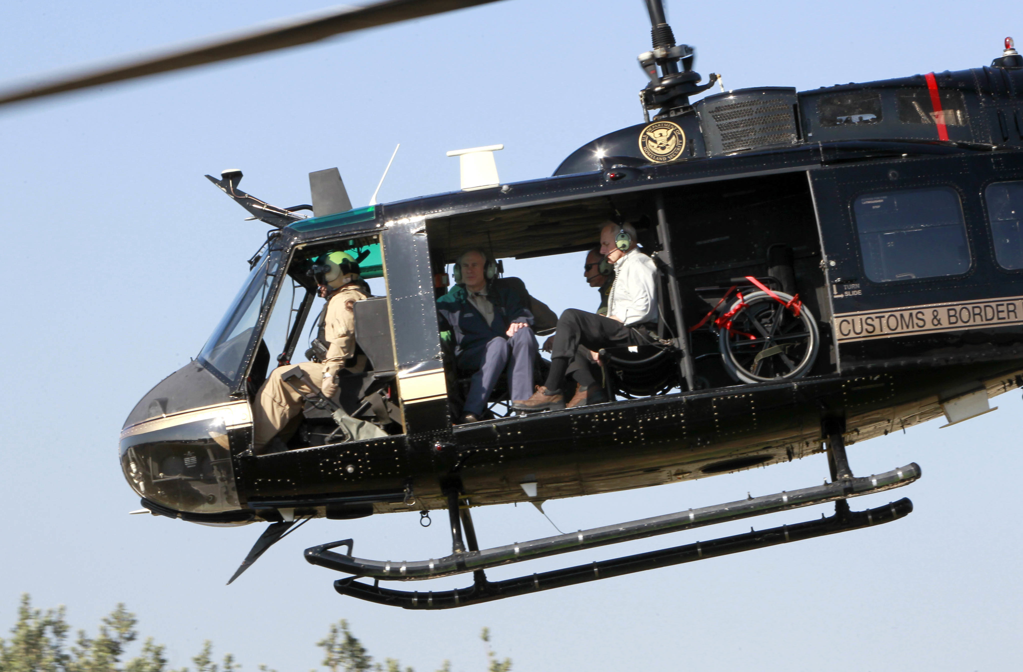 Home Secretary Helicopter