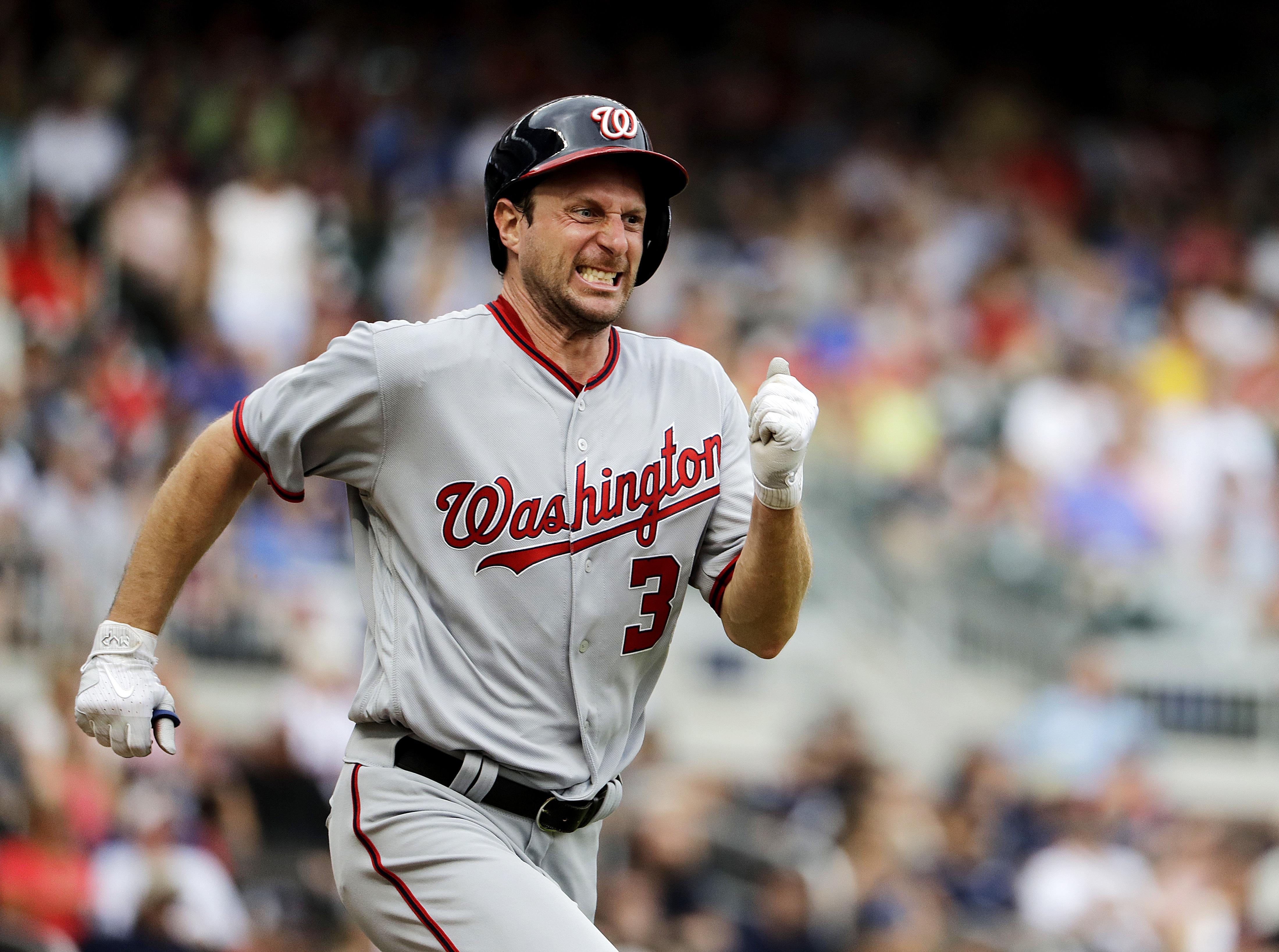 Braves hit 3 homers to beat Max Scherzer, Nationals 5-2