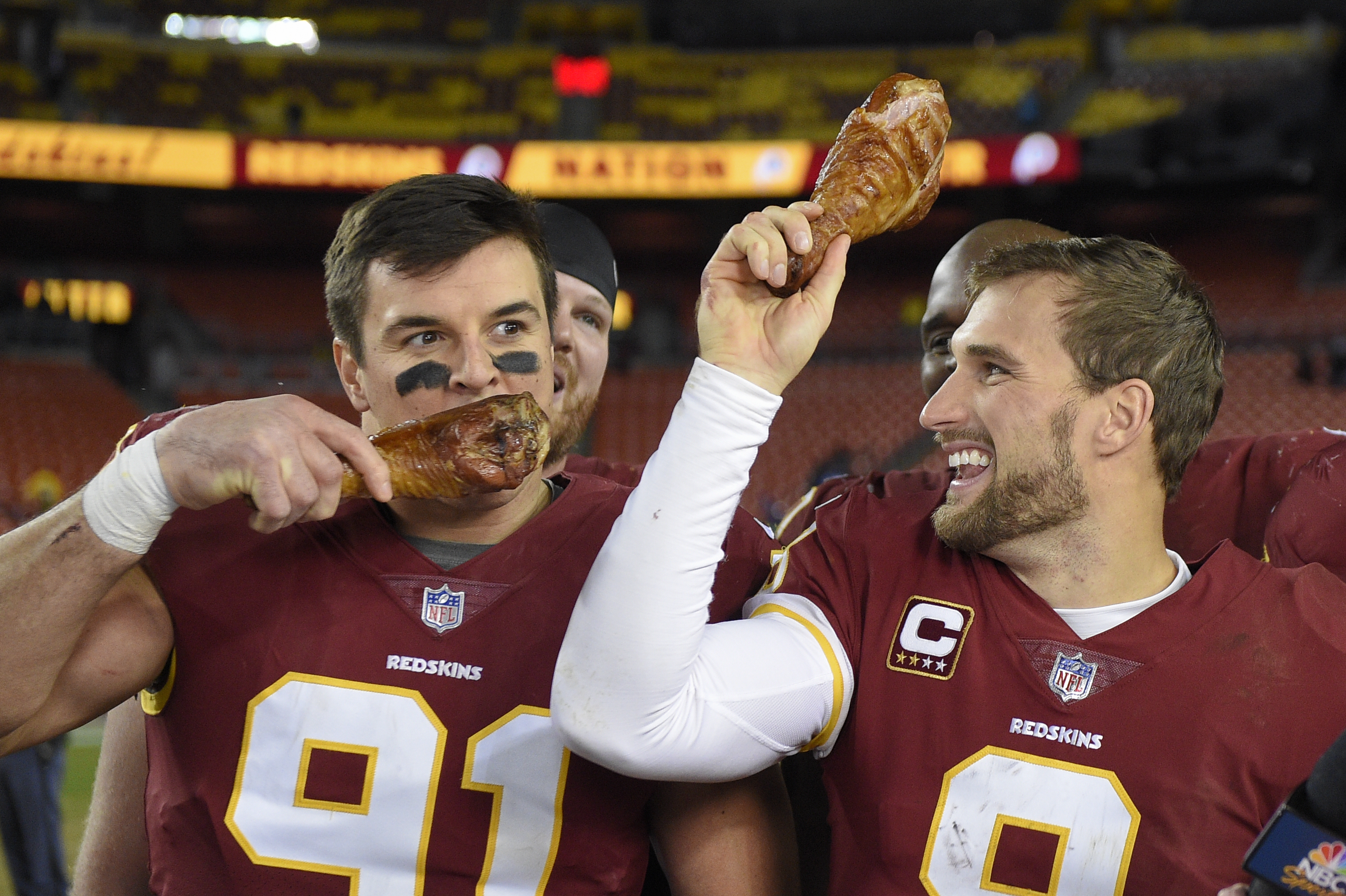 Redskins take on Giants in first ever Thanksgiving Day game at