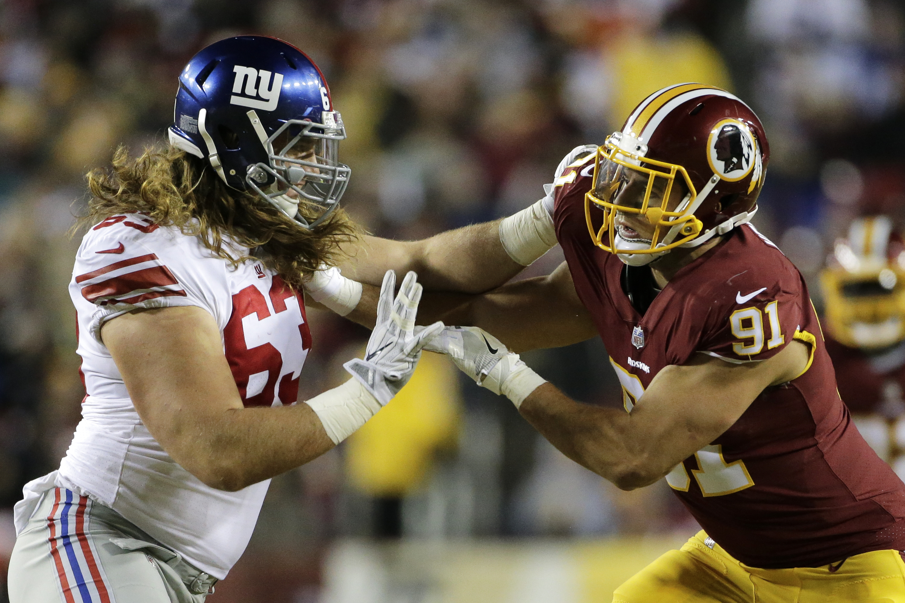 How Giants and Redskins match up on Thanksgiving Night