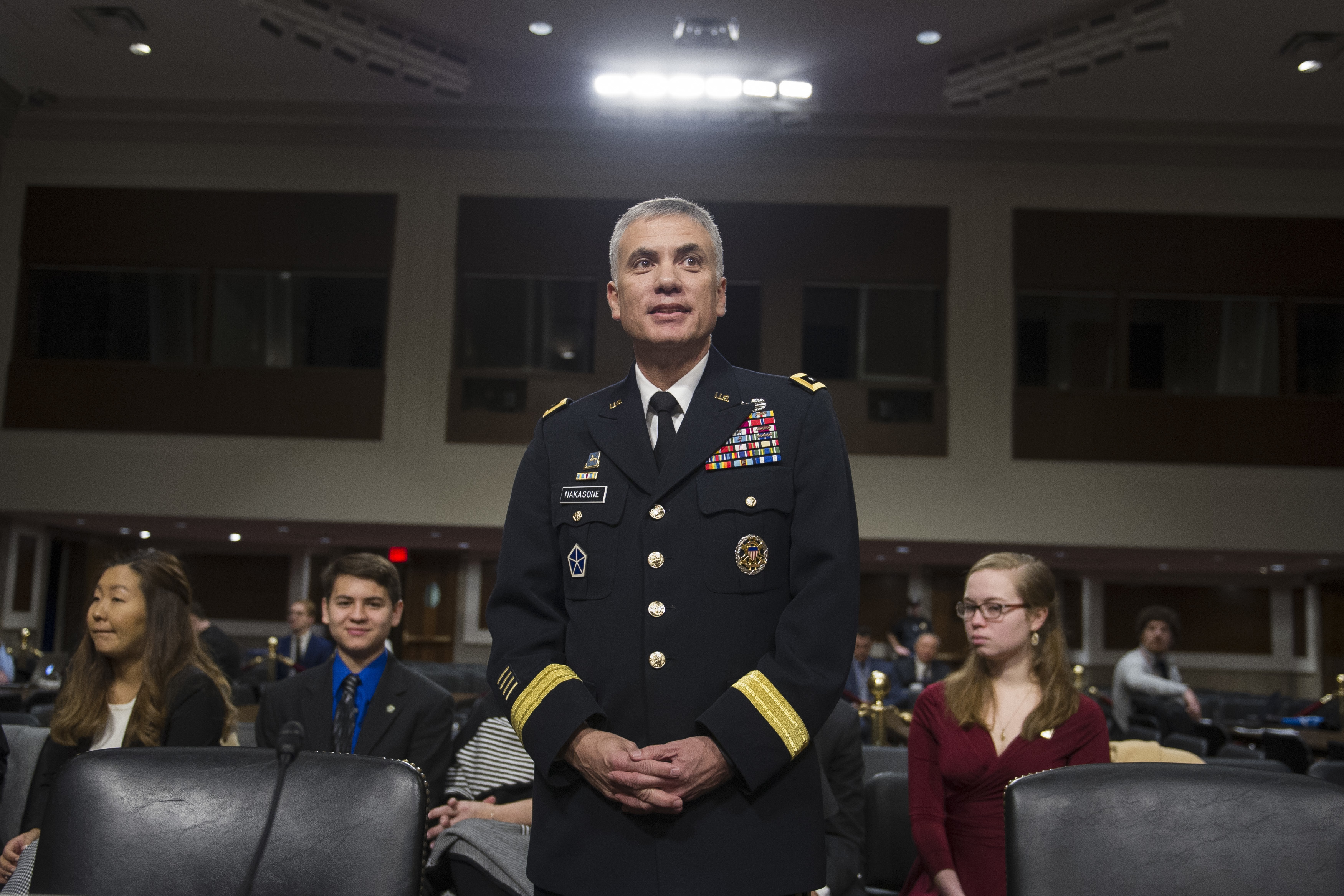 Paul Nakasone Donald Trump S Nominee To Head The Nsa Faces Senate Confirmation Hearing Washington Times