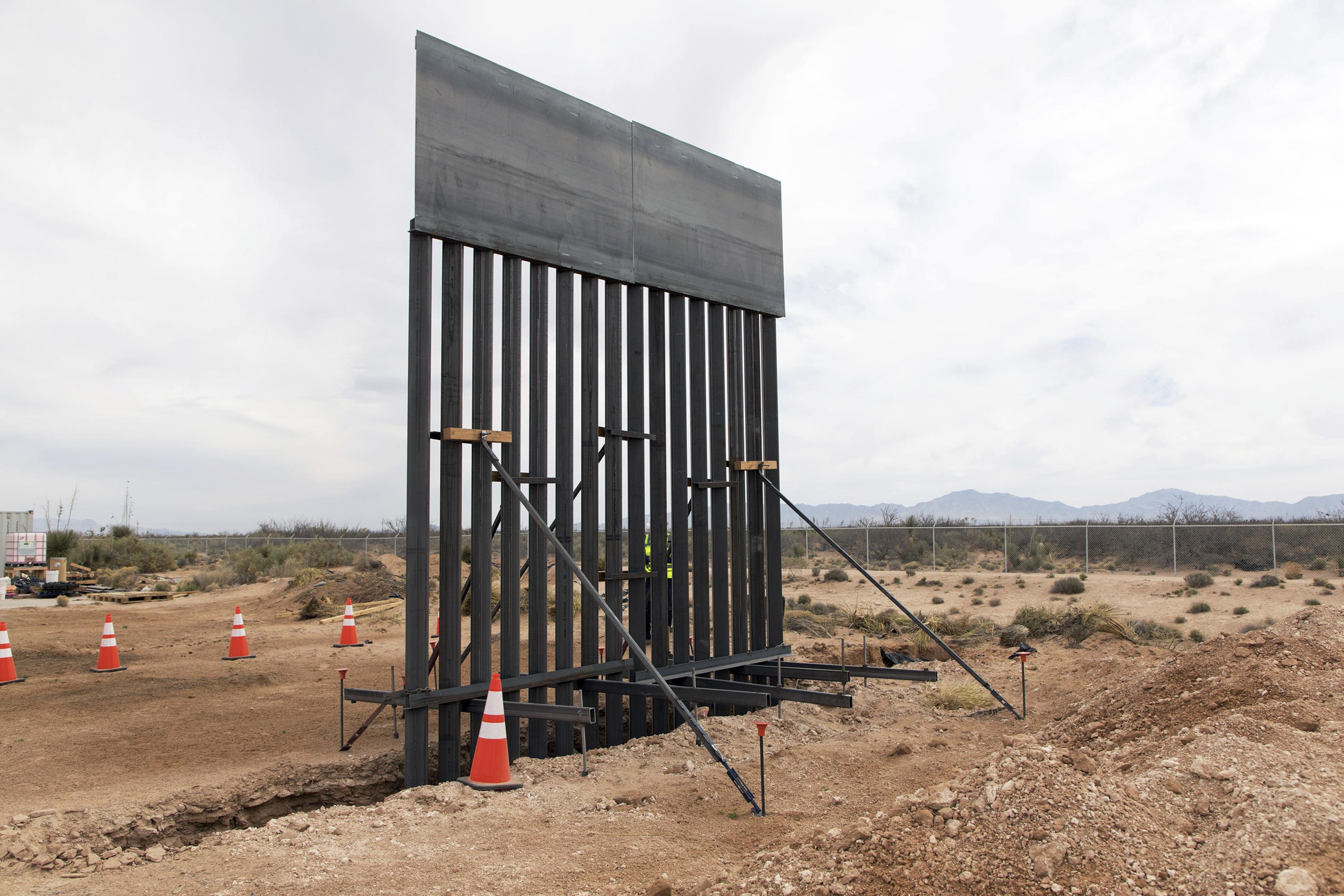 trump wall building blocks