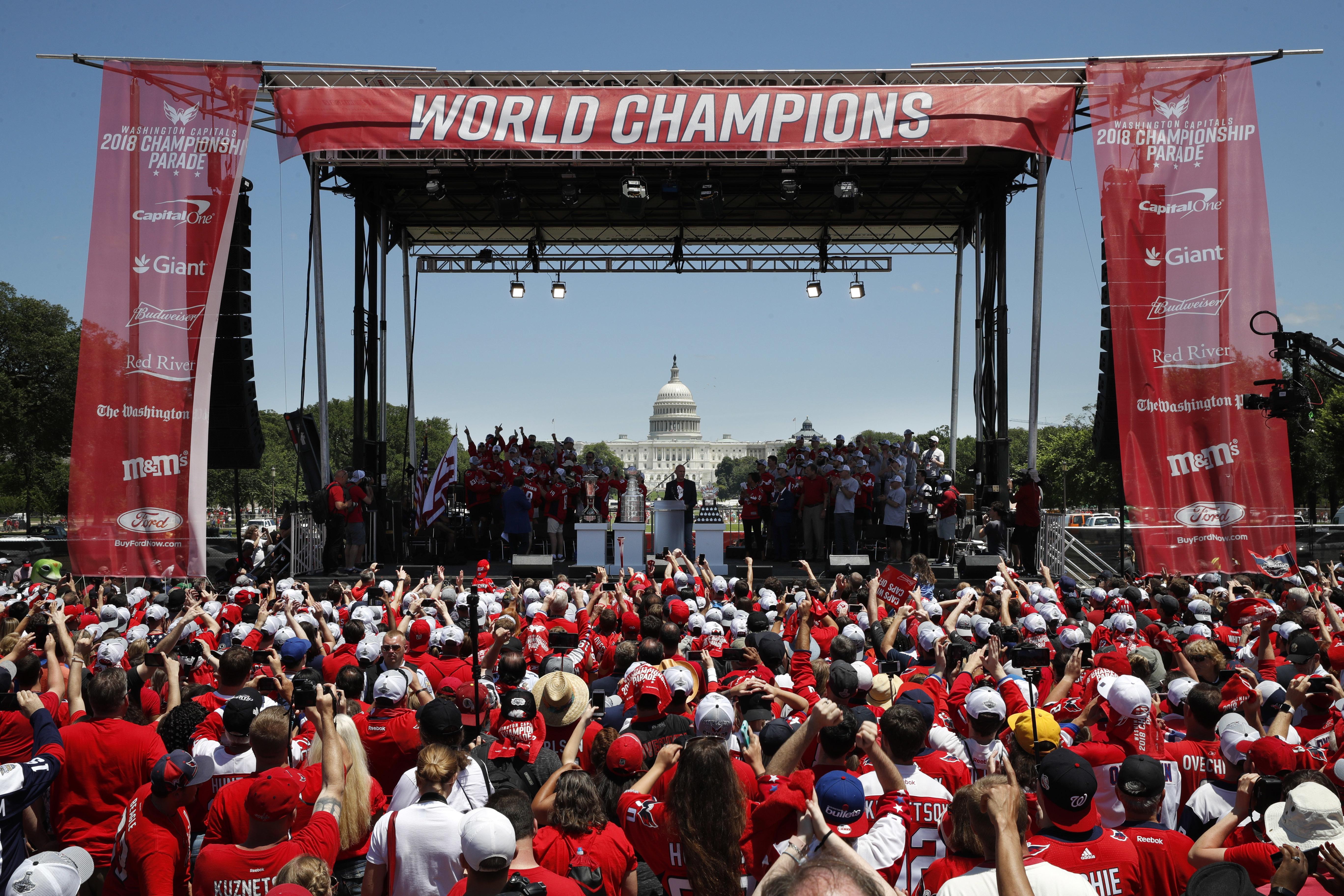 PHOTOS: Washington Capitals Stanley Cup victory parade and rally