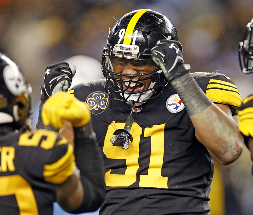 Steelers defensive end Stephon Tuitt destroyed the Titans' offensive line  last night - Music City Miracles