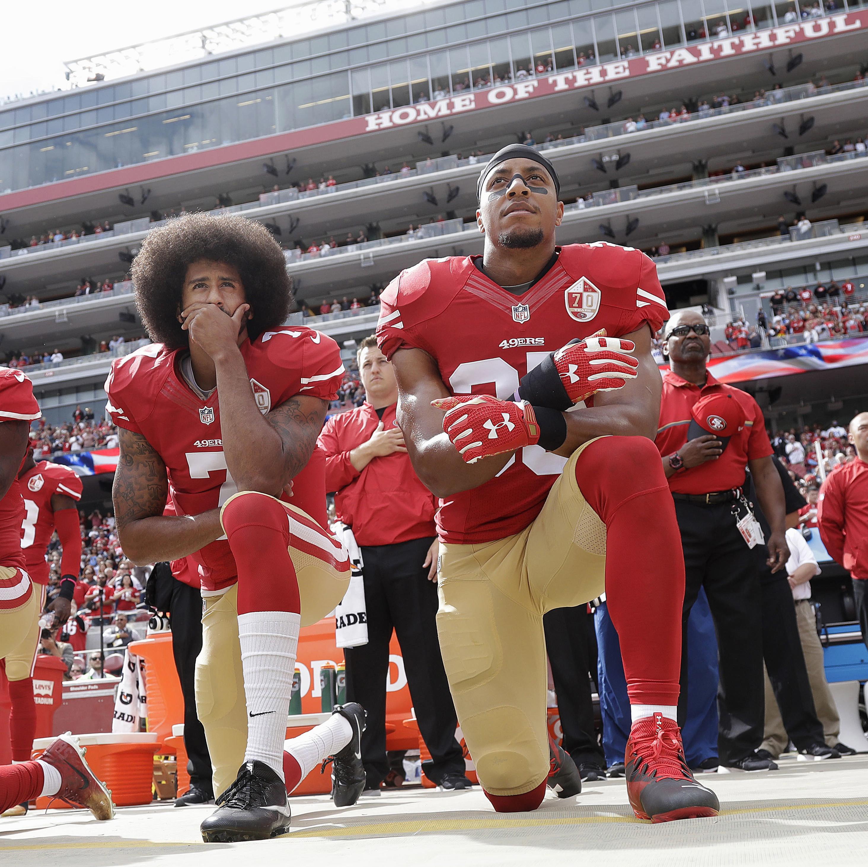 Nfl Wont Discipline Kneelers As Anthem Protests Make