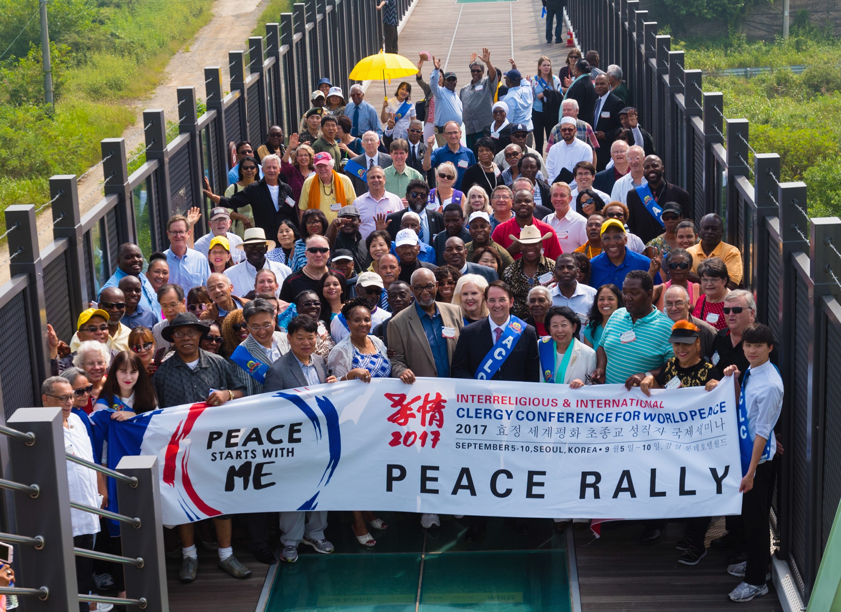 World faith leaders pray for peaceful reunification of Korea ...