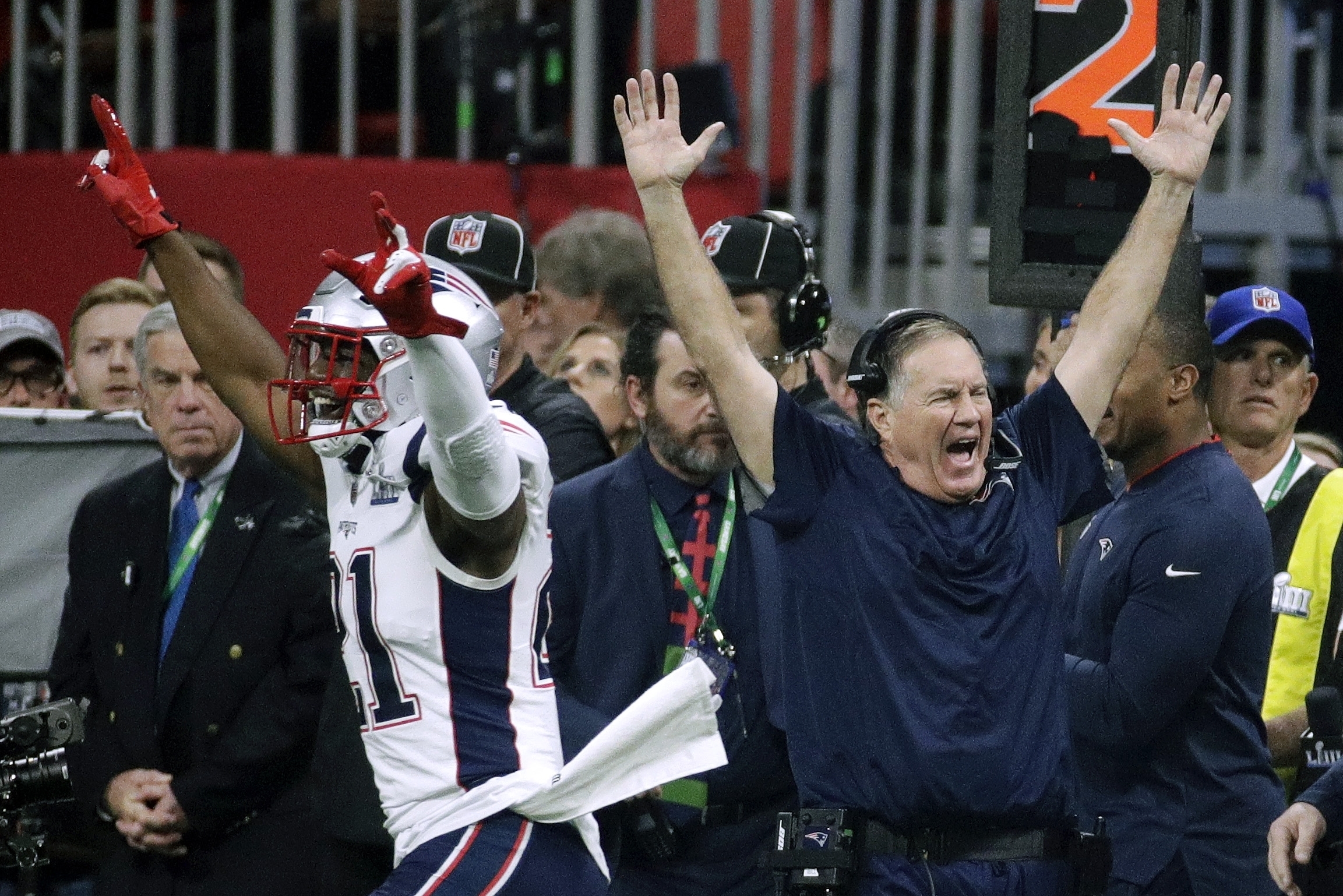 Sean McVay and Bill Belichick: 2019 Super Bowl Coaches