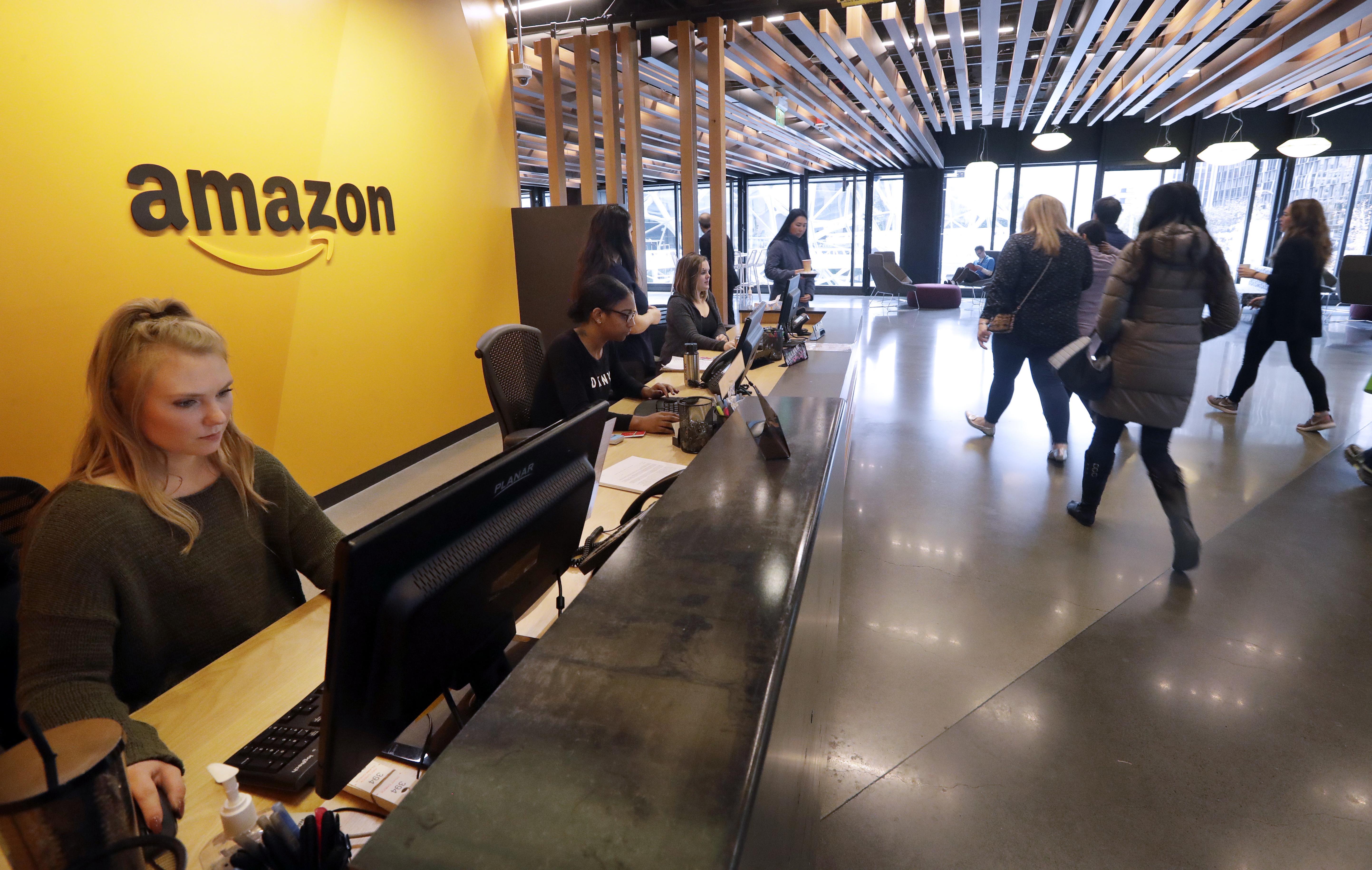 Amazon Lobbies To Exempt Employees From Labor Protections Washington Times - entrance roblox office photo glassdoor