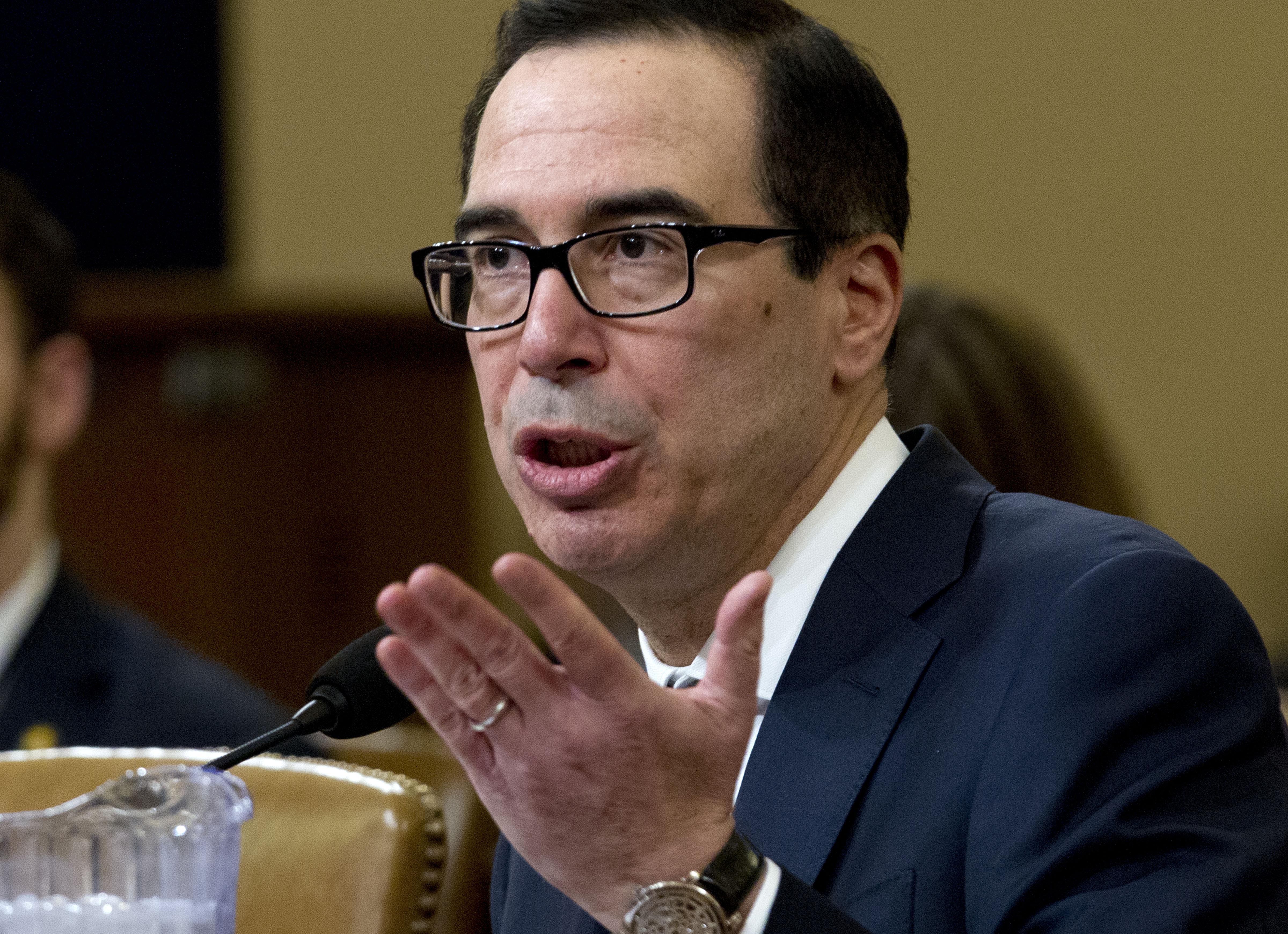 Steve Mnuchin Endorses Raising Debt Ceiling When Congress