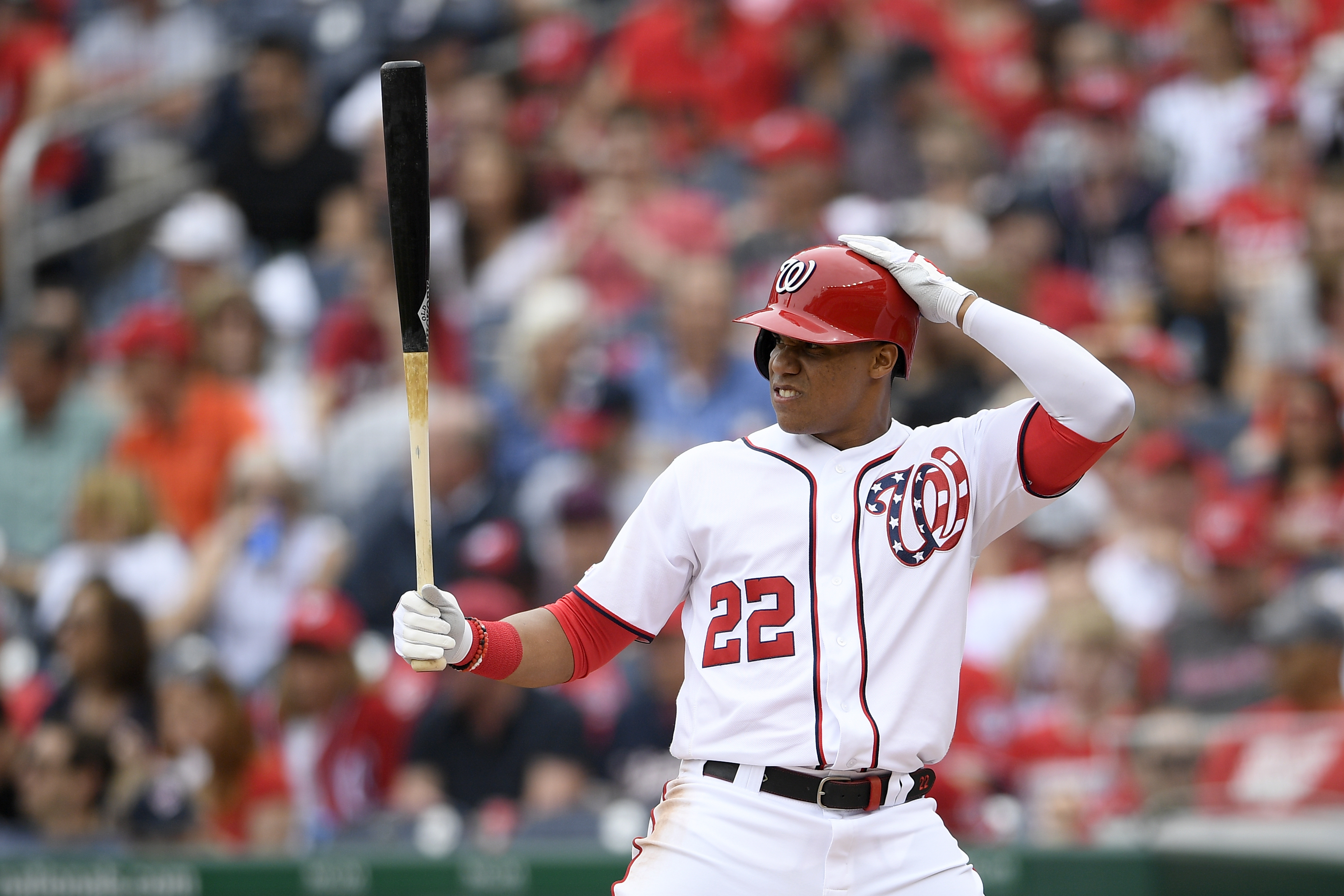 Washington Nationals' Juan Soto talks shuffle adjustment; Aníbal