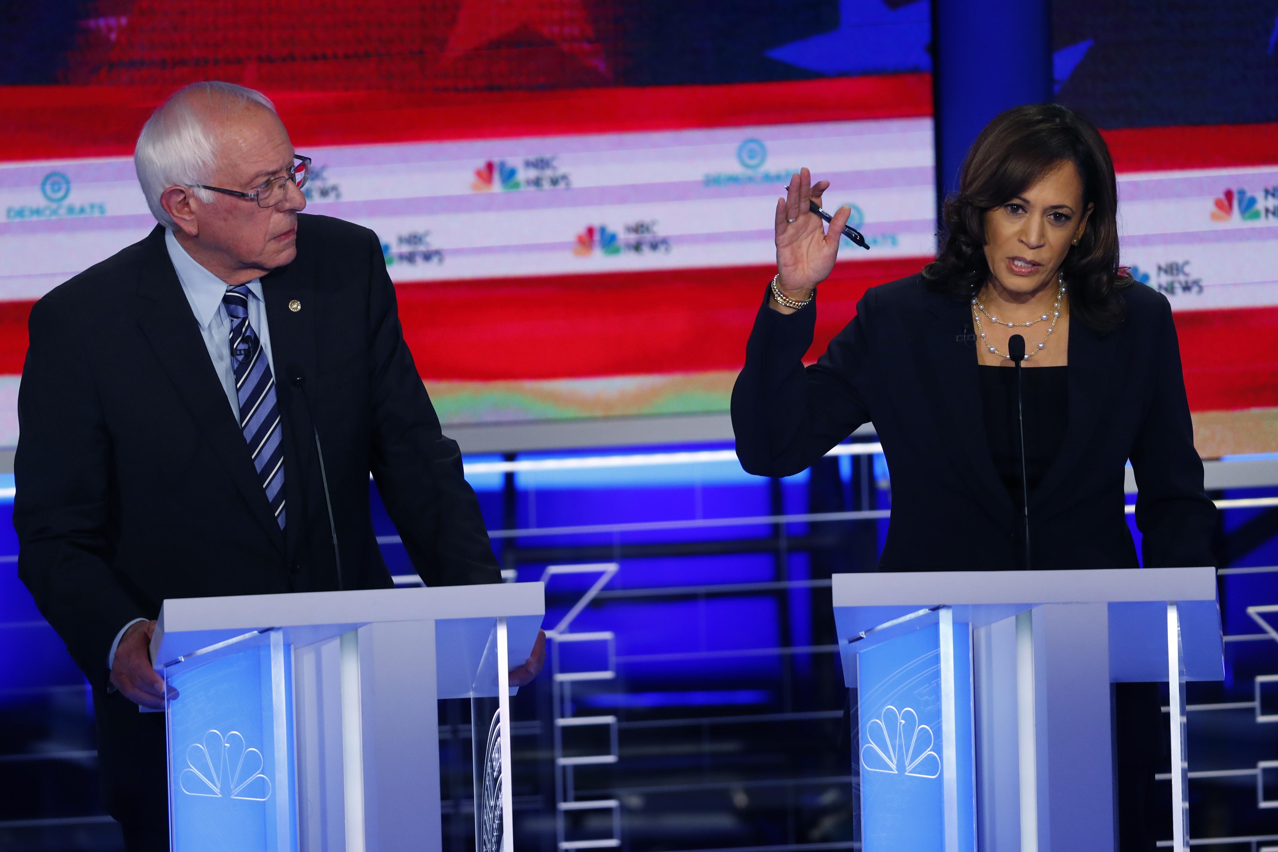 Bernie Sanders Kamala Harris Has Changed Her Views On