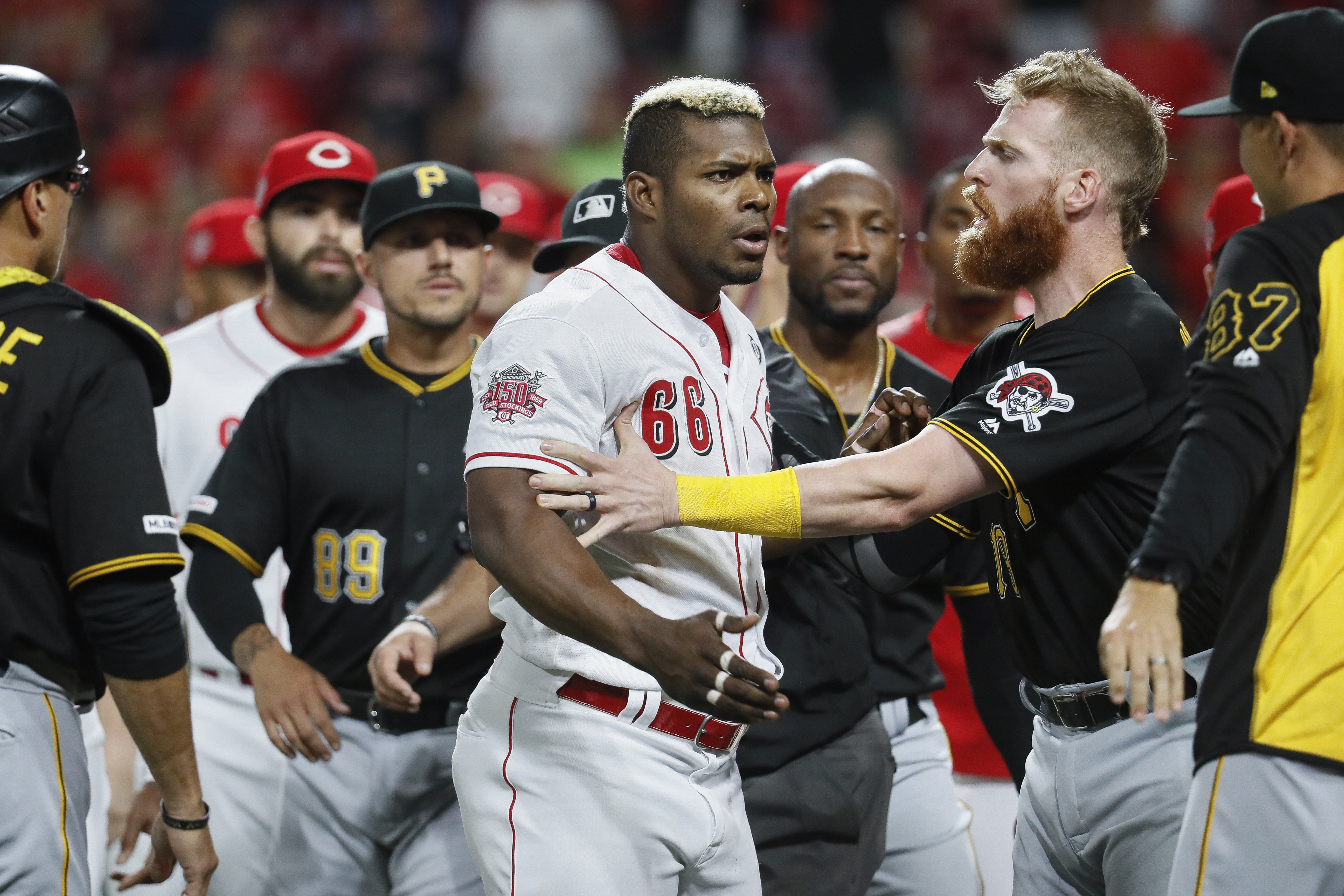 Yasiel Puig gets into brawl moments after news that Reds traded him -  Washington Times