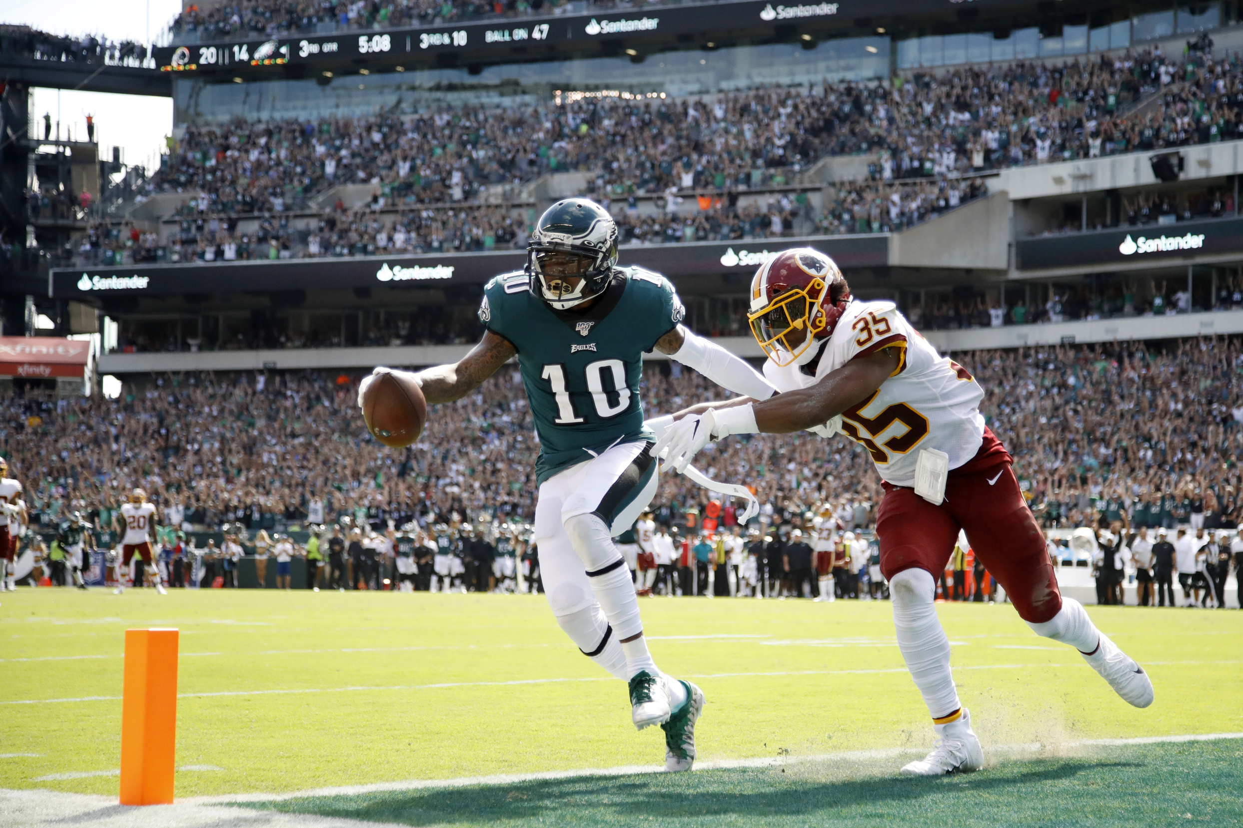 Desean Jackson Scorches Redskins As Washington Drops Season Opener To Eagles Washington Times