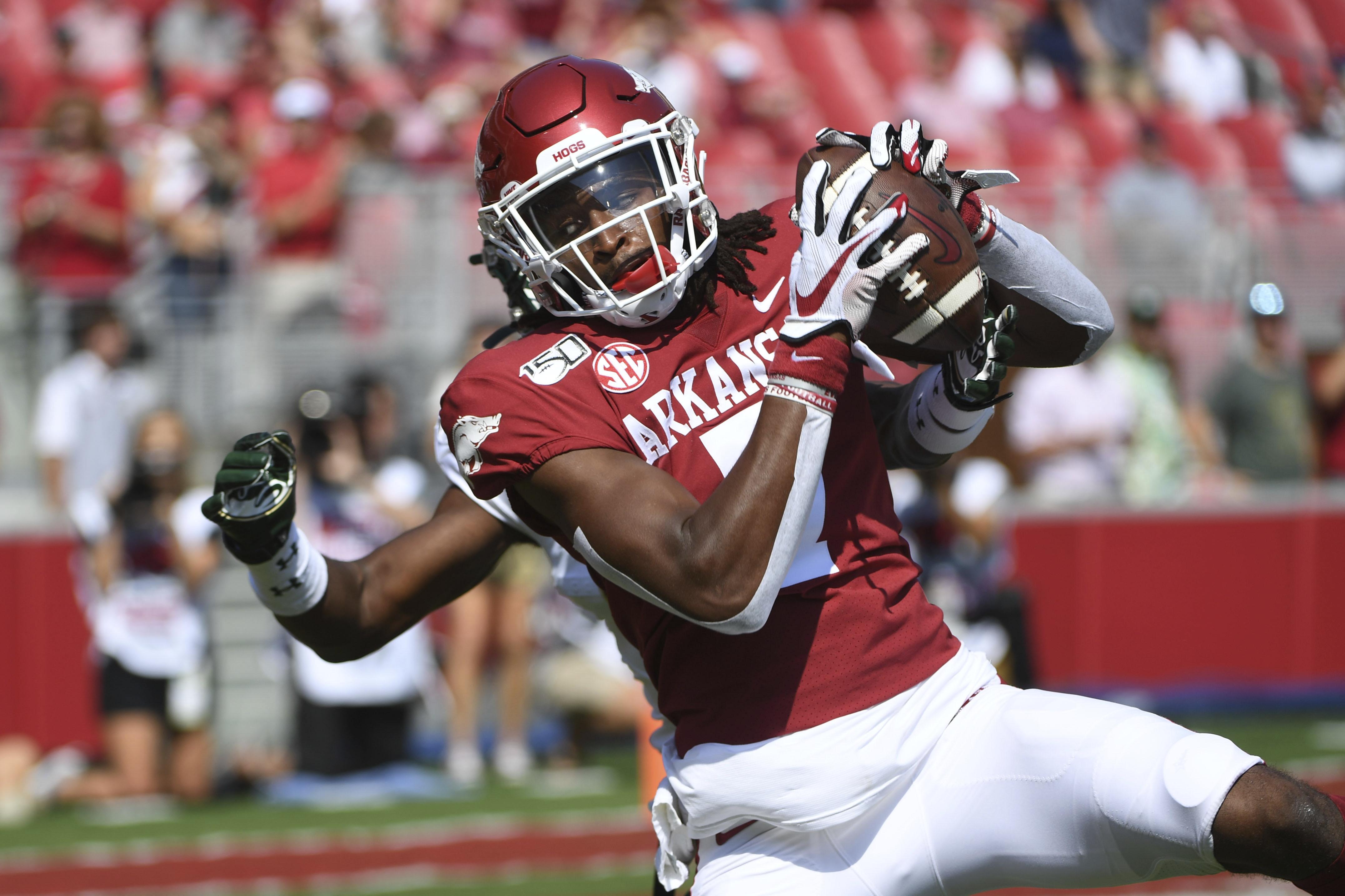 Starkel makes first start, leads Arkansas over Colorado St ...
