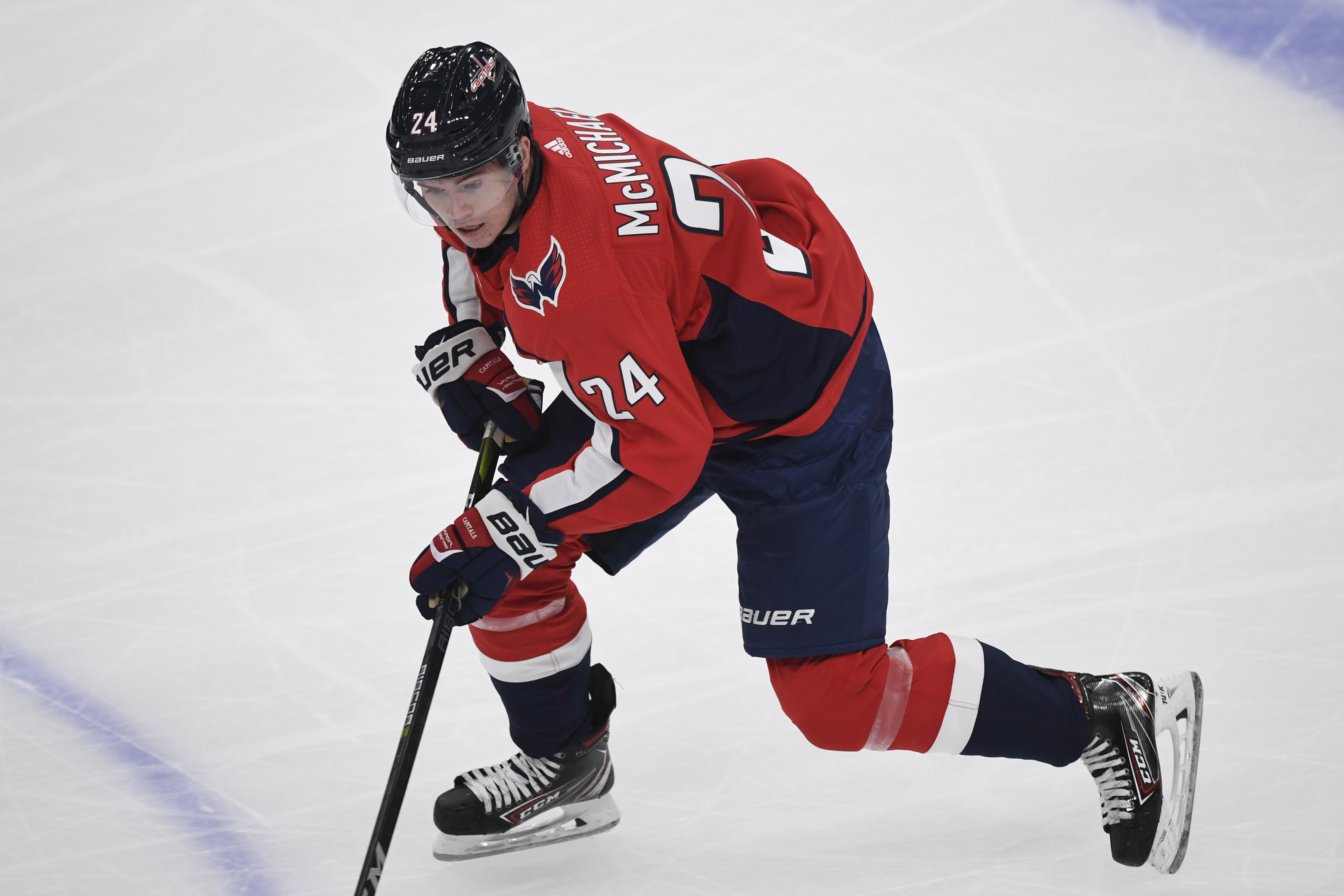 Connor McMichael aims to fill opening from Nicklas Backstrom