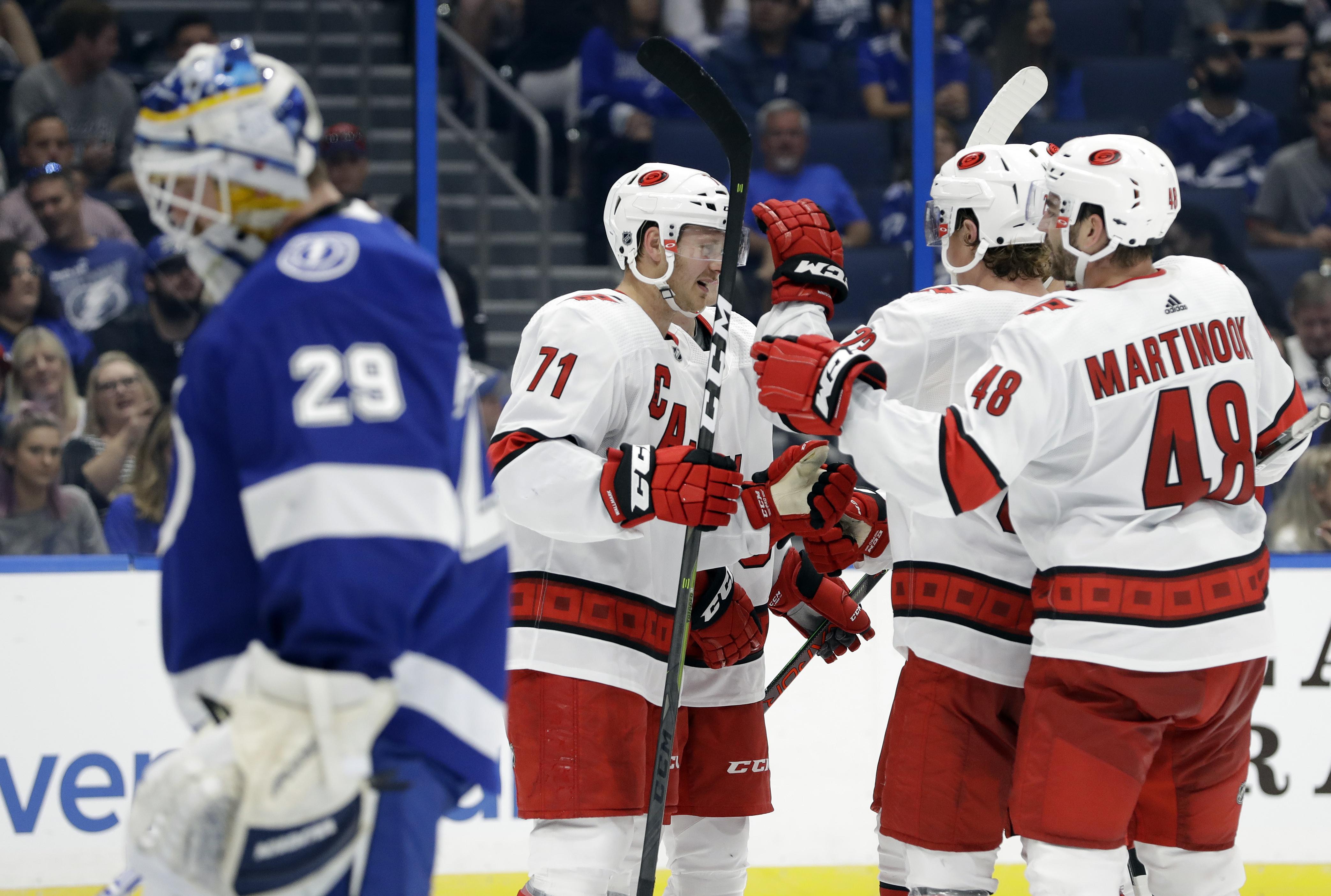 Preseason Games Three and Four - Hurricanes @ Lightning and