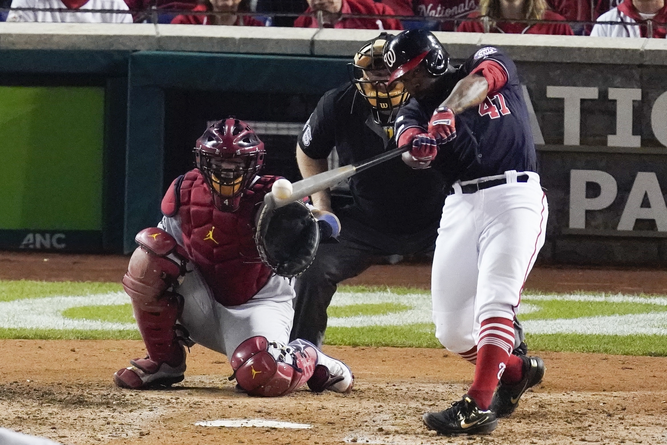 Howie Kendrick SMASHES grand slam to give Nationals lead vs Dodgers in NLDS  Game 5!