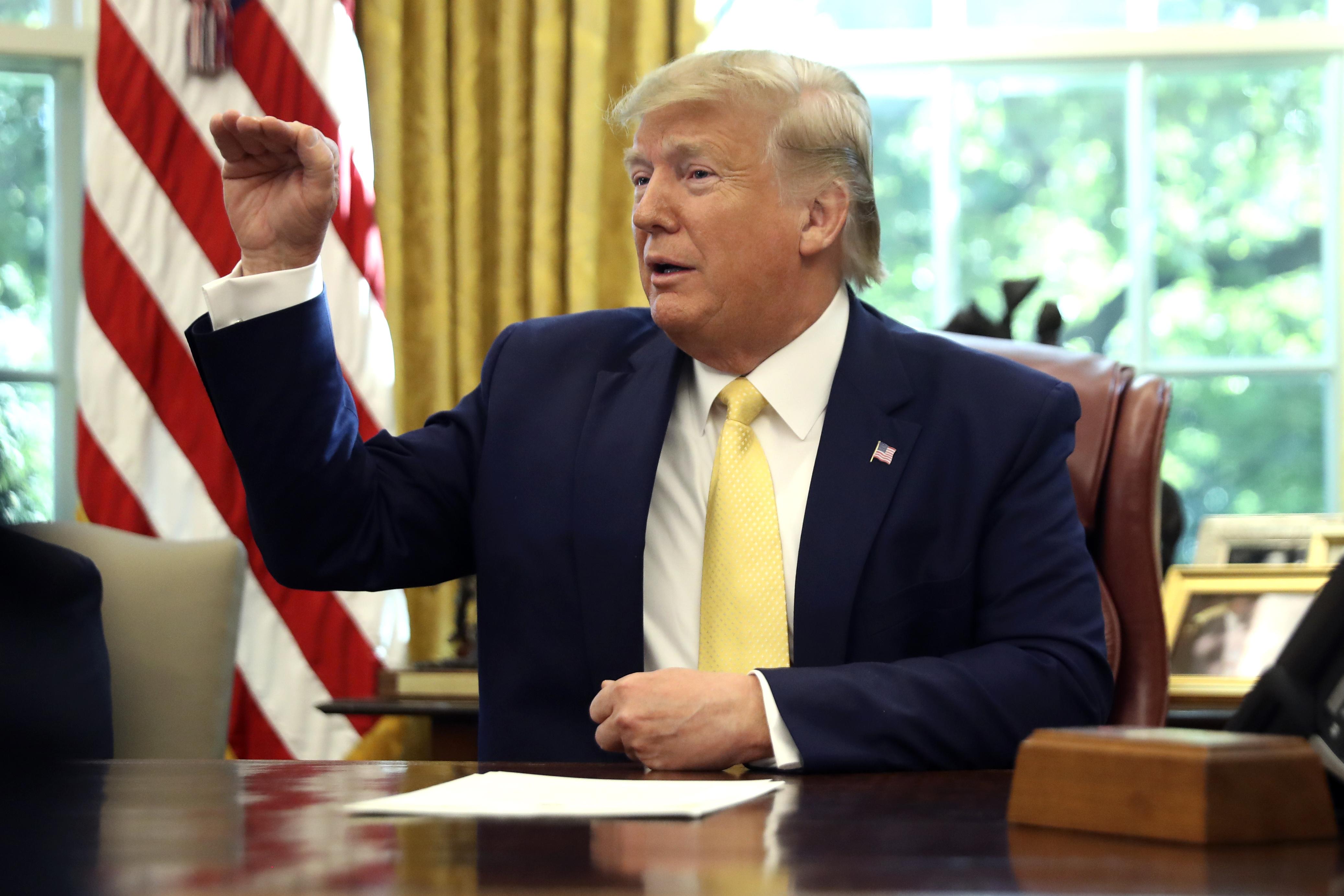 Turkey sanctions coming after Syria attack, Donald Trump says