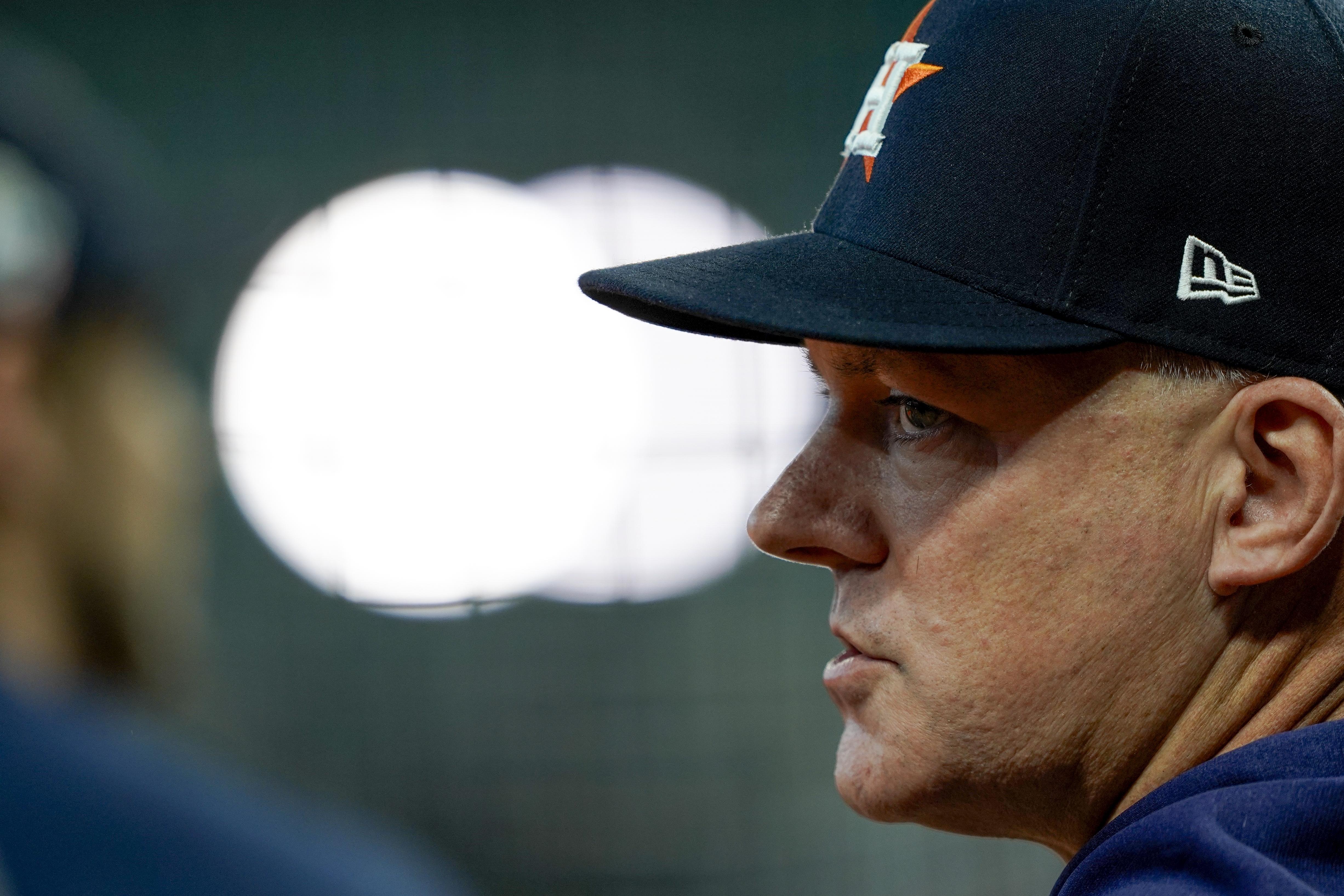 Astros manager AJ Hinch, GM Jeff Luhnow suspended for cheating