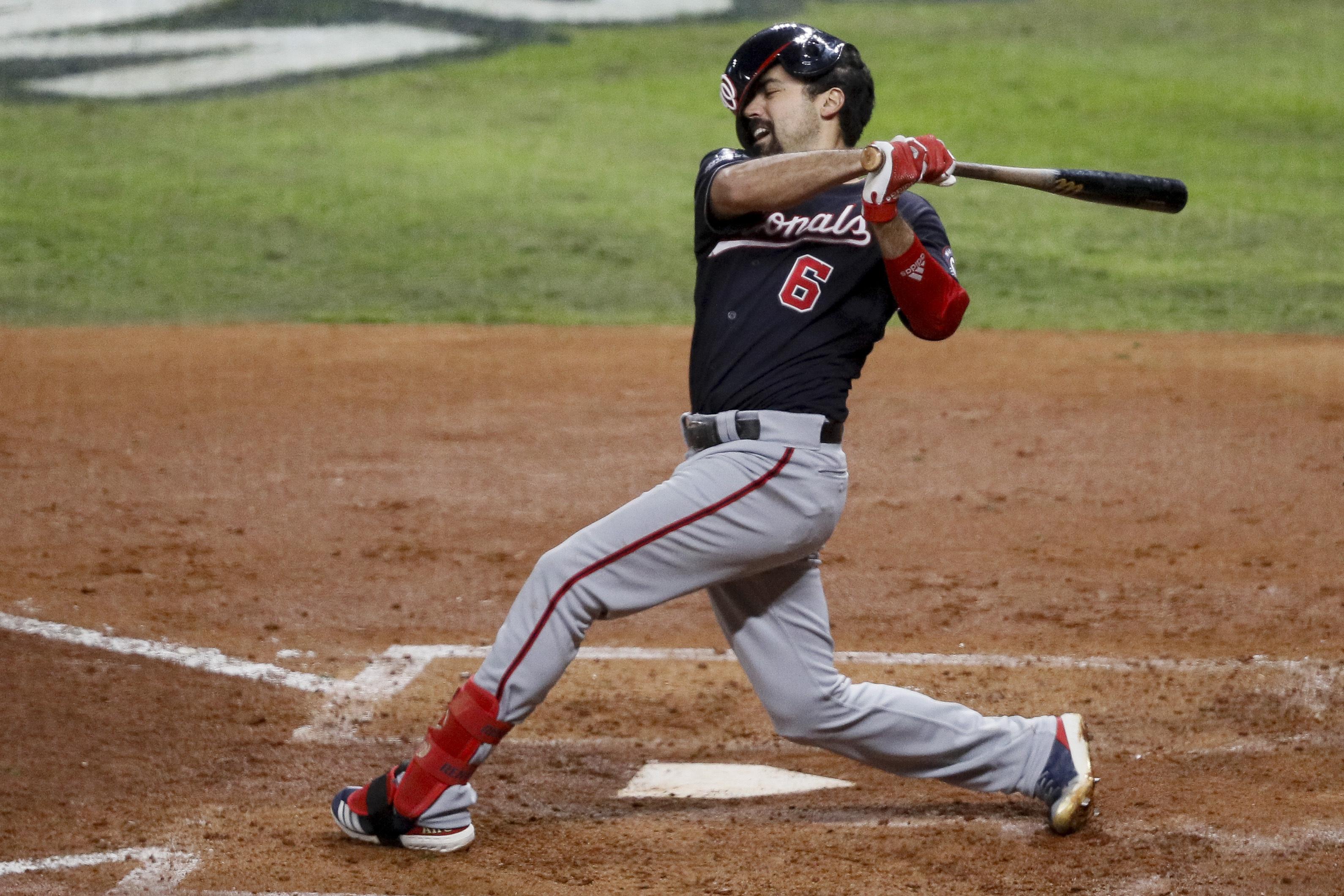 This is a 2019 photo of Anthony Rendon of the Washington Nationals
