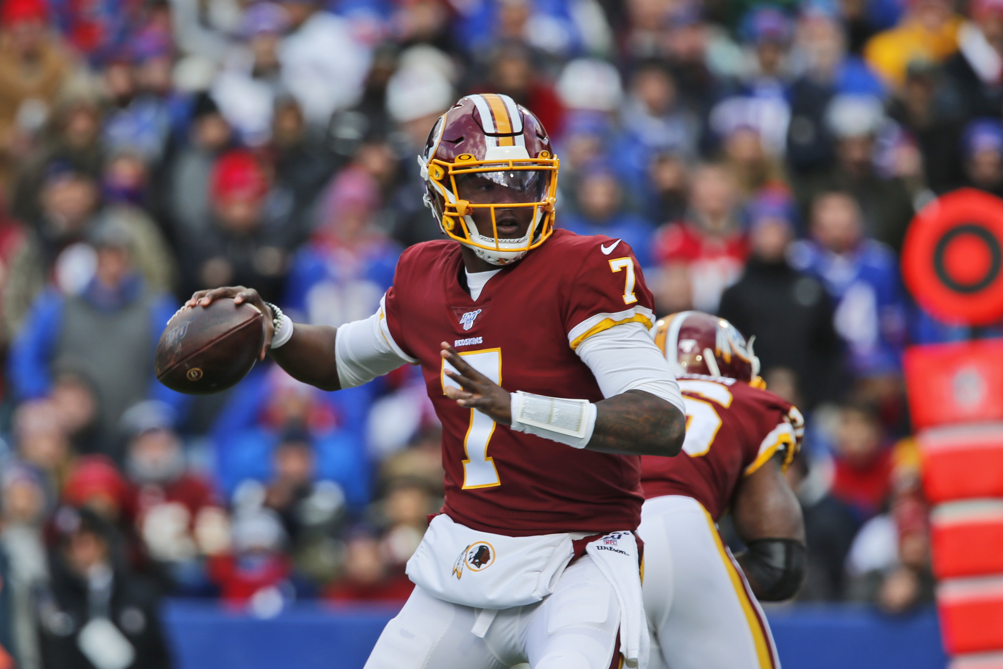 Redskins Lose In Dwayne Haskins First Start As Touchdown Drought