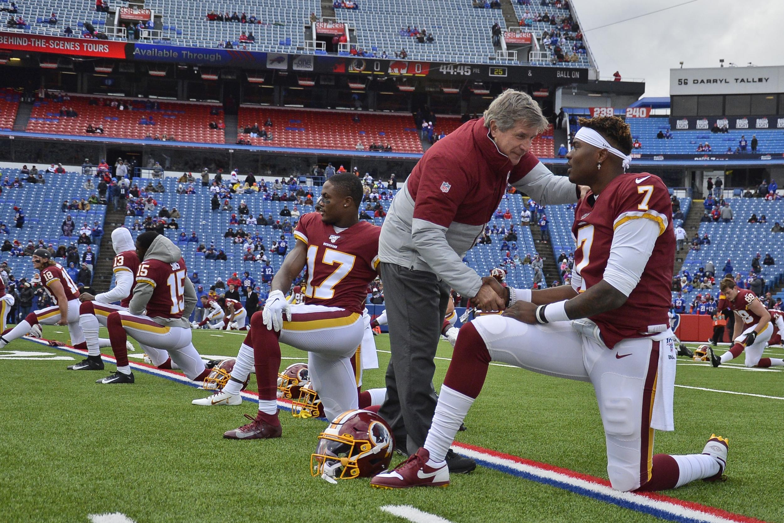 Dwayne Haskins 'Thankful' Joe Theismann Allowed Him To Wear No. 7