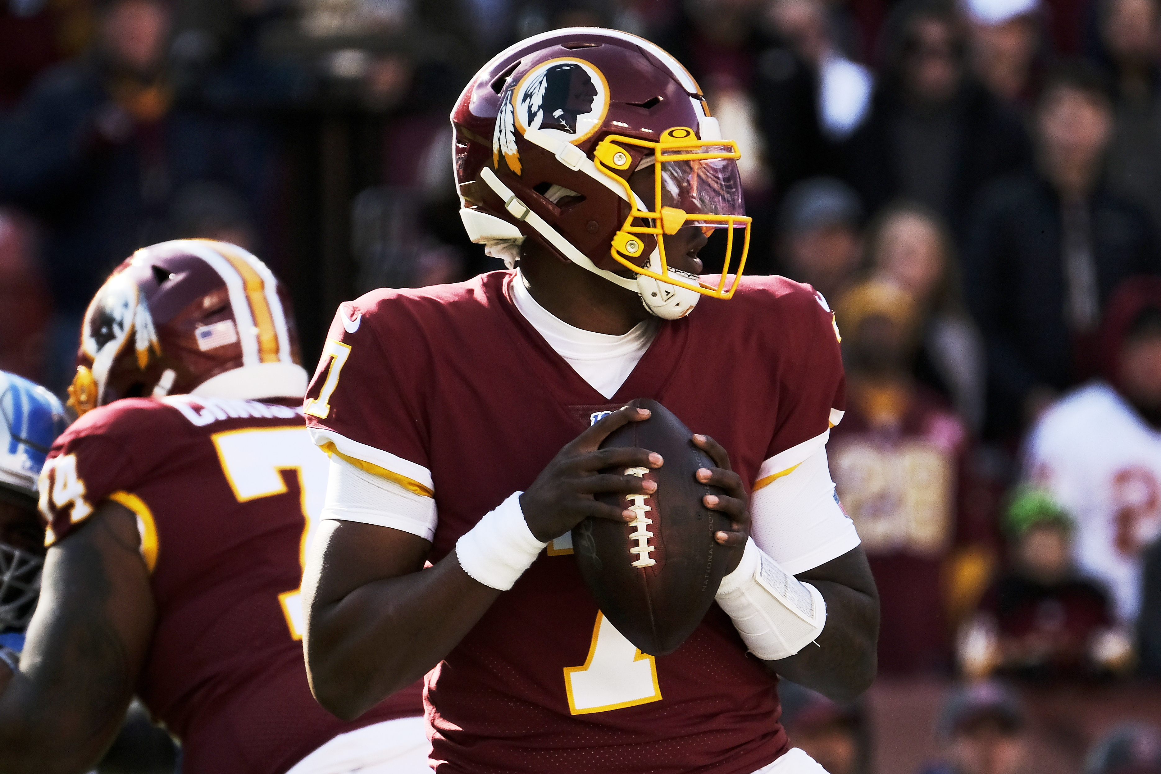 Redskins: Slow down premature assessments of Dwayne Haskins