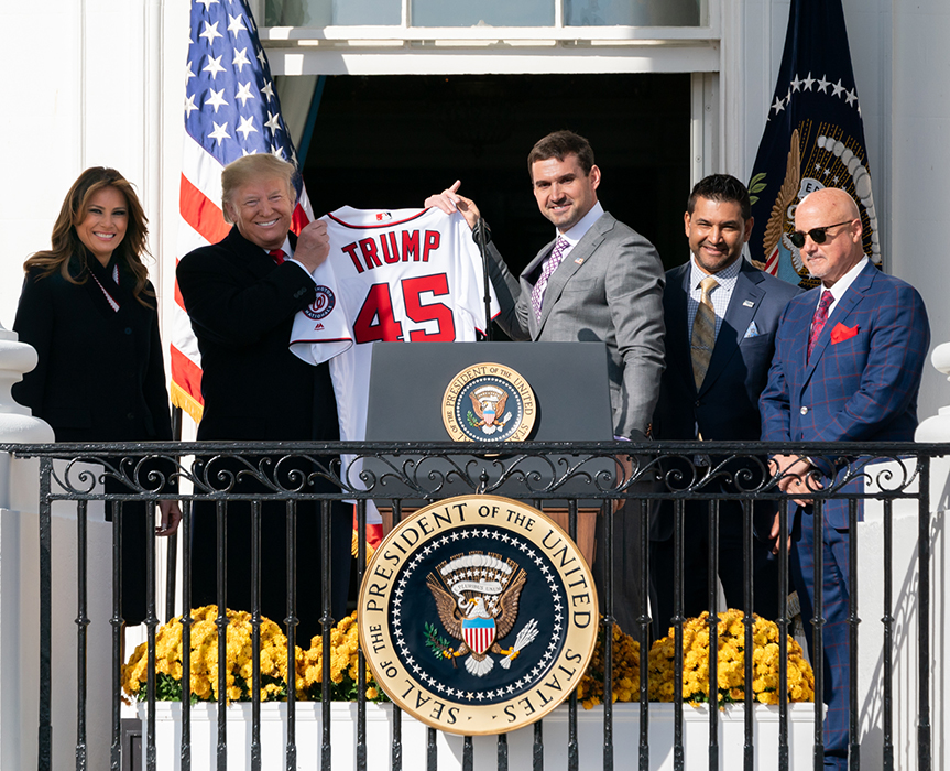 CNY native, Washington Nationals star Patrick Corbin golfs with President  Trump 