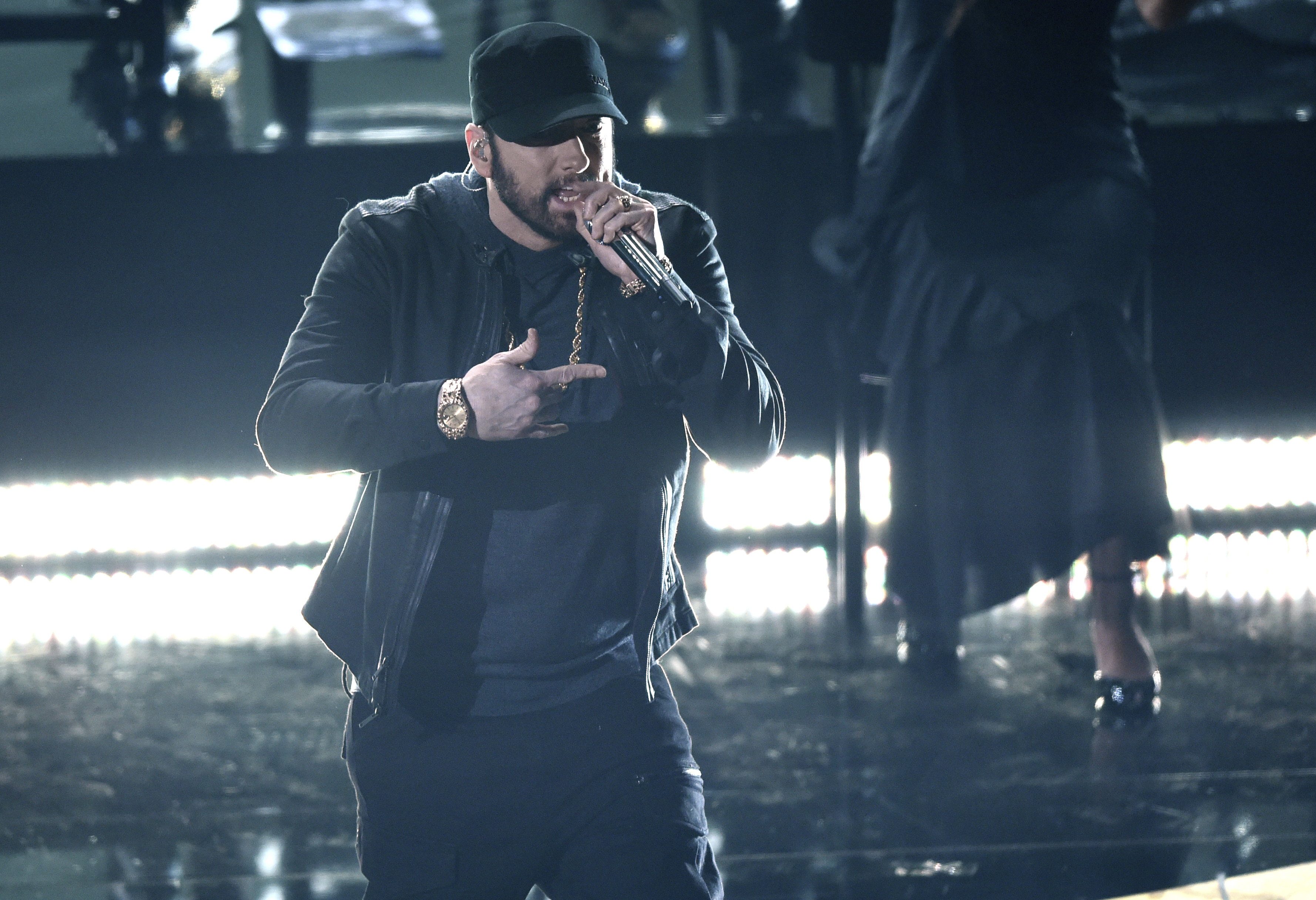 Eminem 'Lose Yourself' Oscar performance rocks Dolby Theatre - Washington  Times