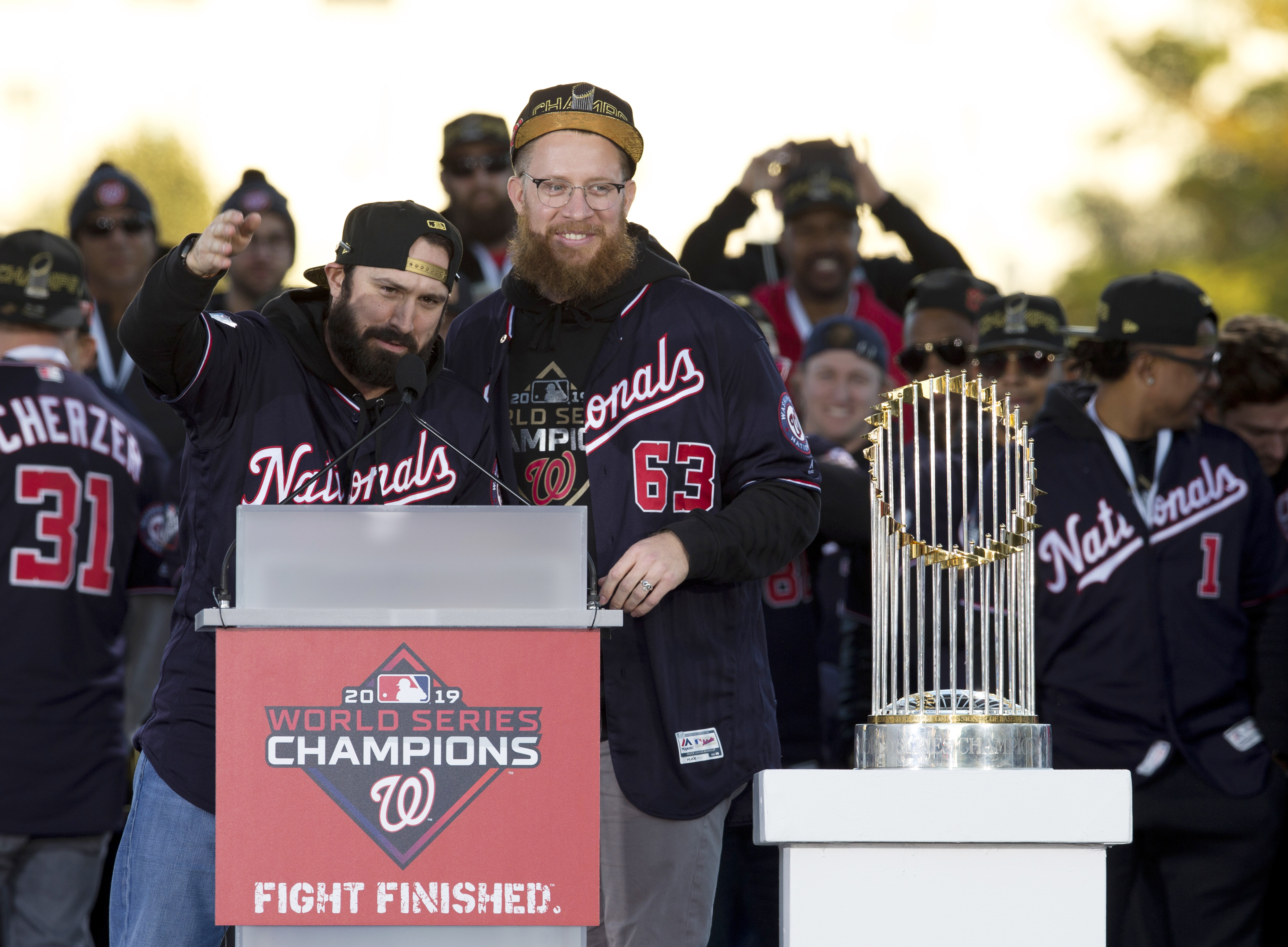 Sean Doolittle World Series championship interview 