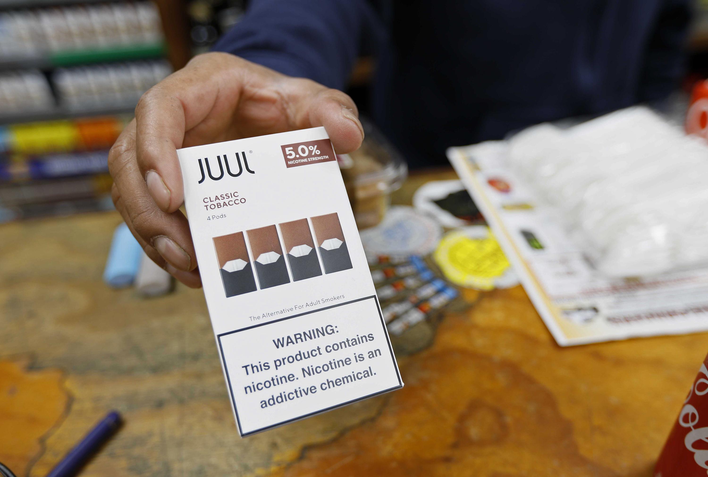 FDA Bans Juul E-Cigarettes Tied to Teen Vaping Surge