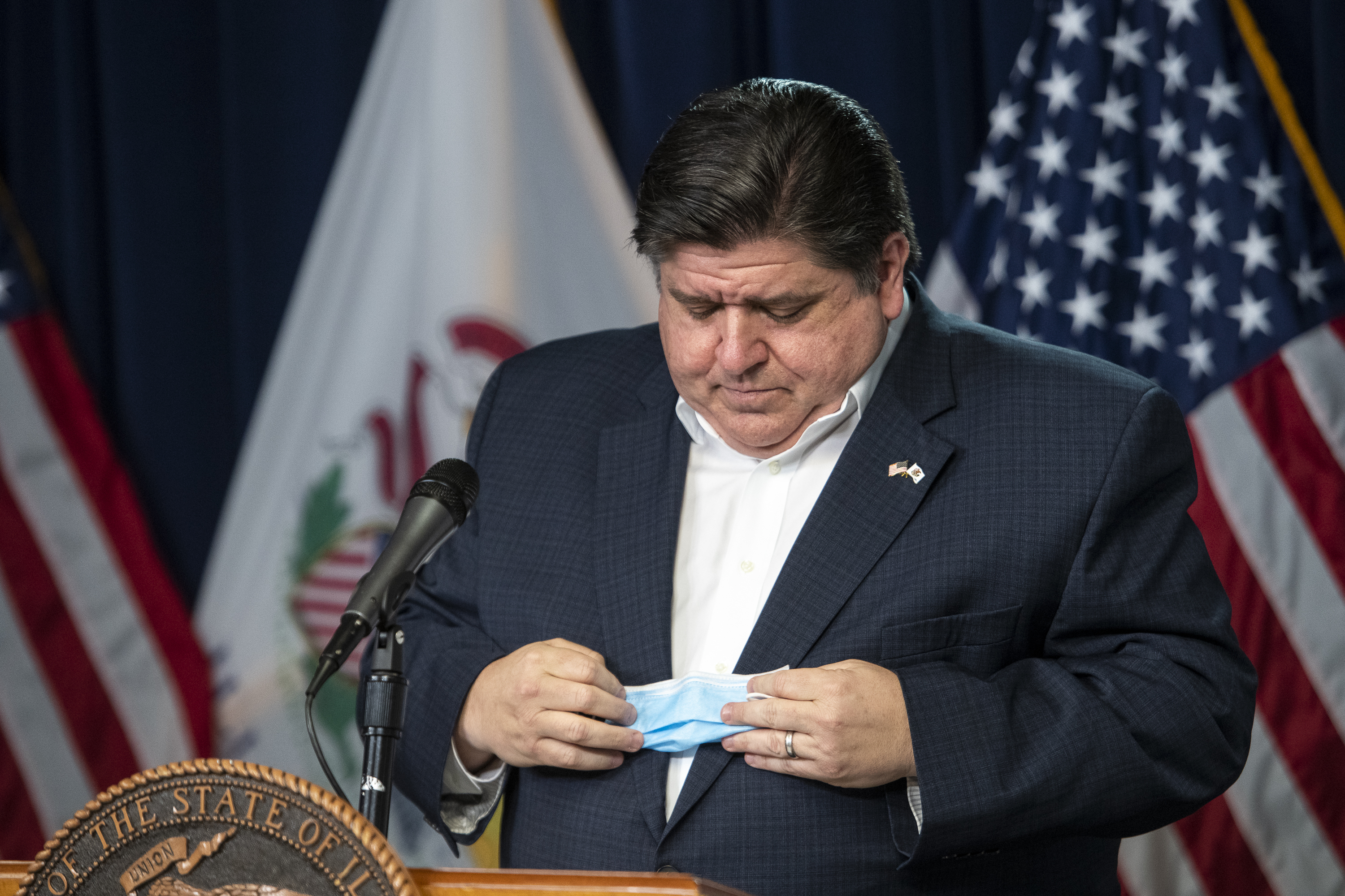 J.B. Pritzker, Illinois governor, exceeded authority with stay-at-home  order, judge rules - Washington Times