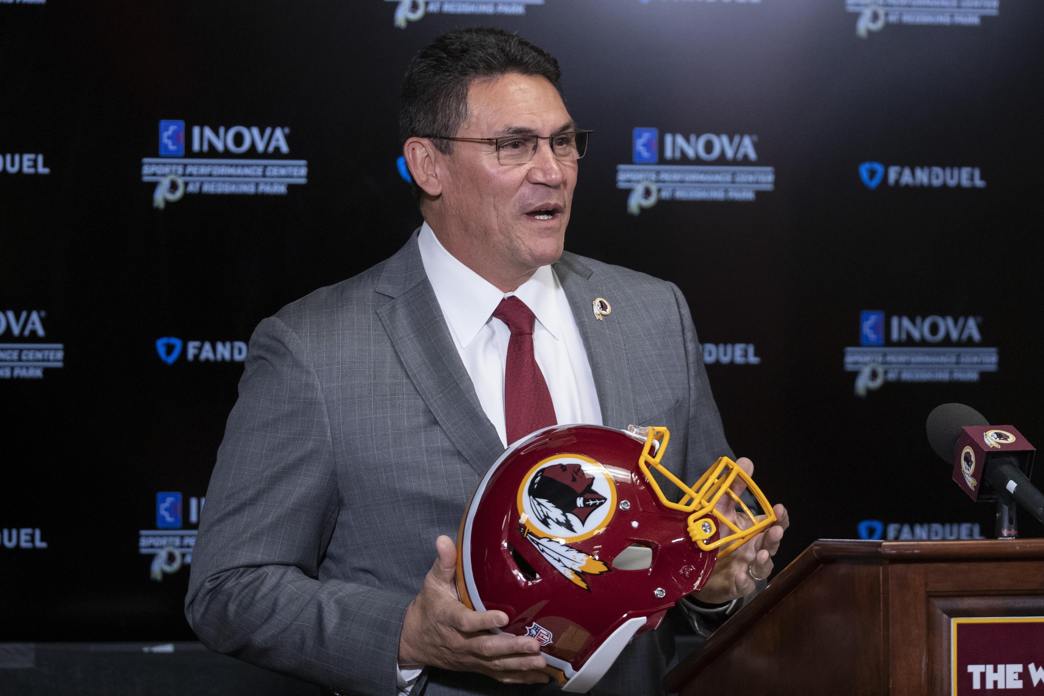 Commanders' Ron Rivera on Washington name change: 'We're turning a